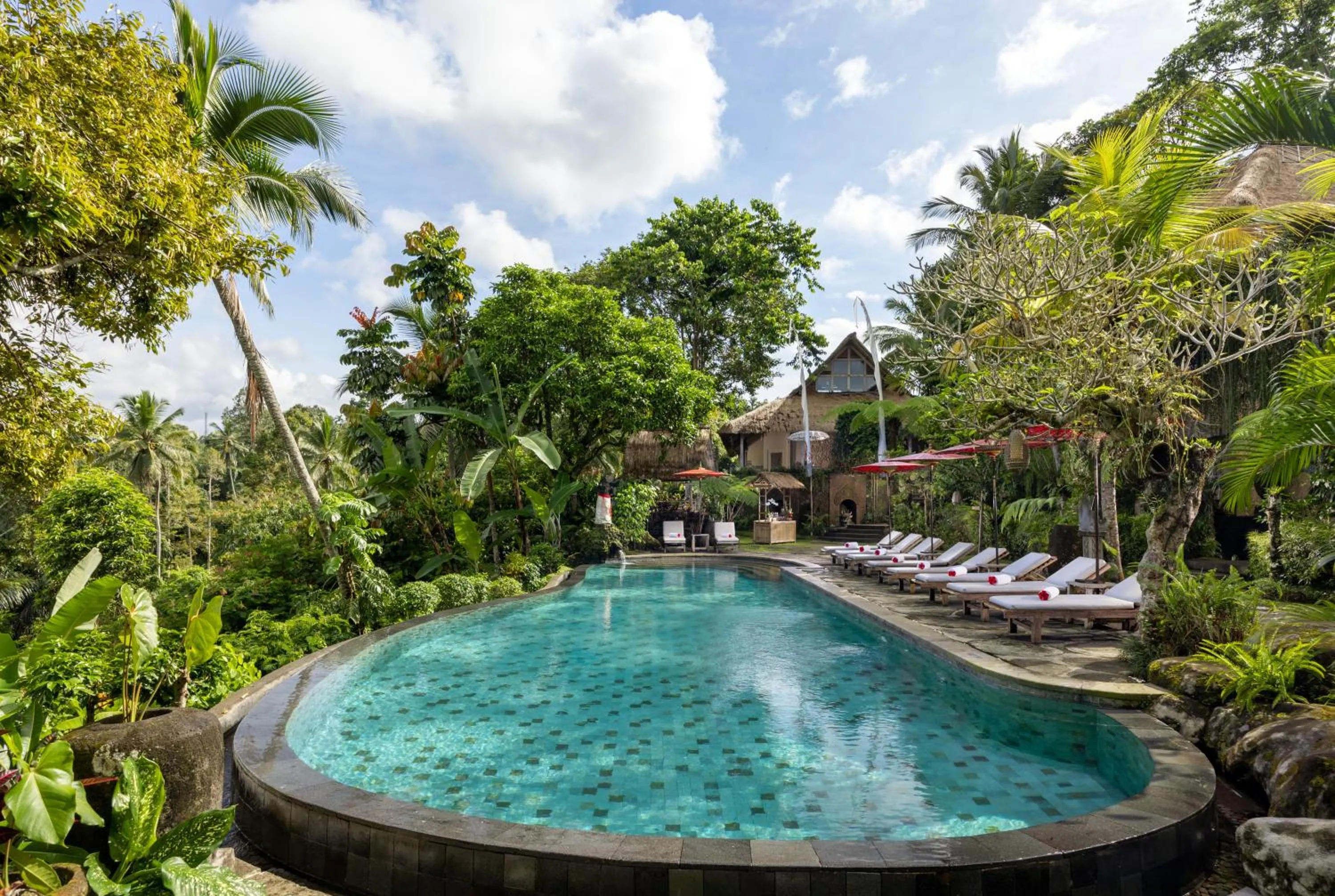 Swimming pool in Puri Gangga Resort Ubud