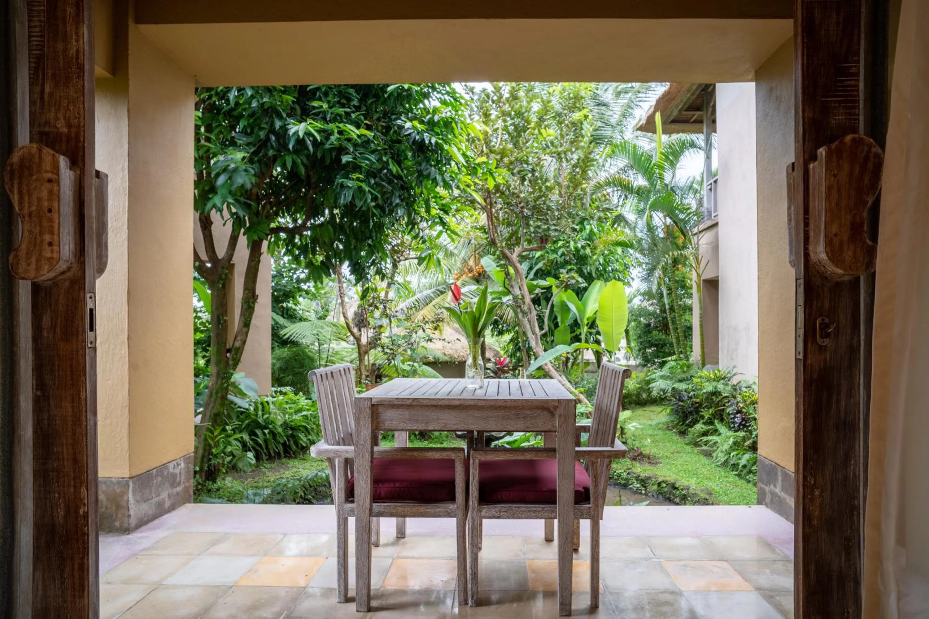 Balcony/Terrace in Puri Gangga Resort Ubud