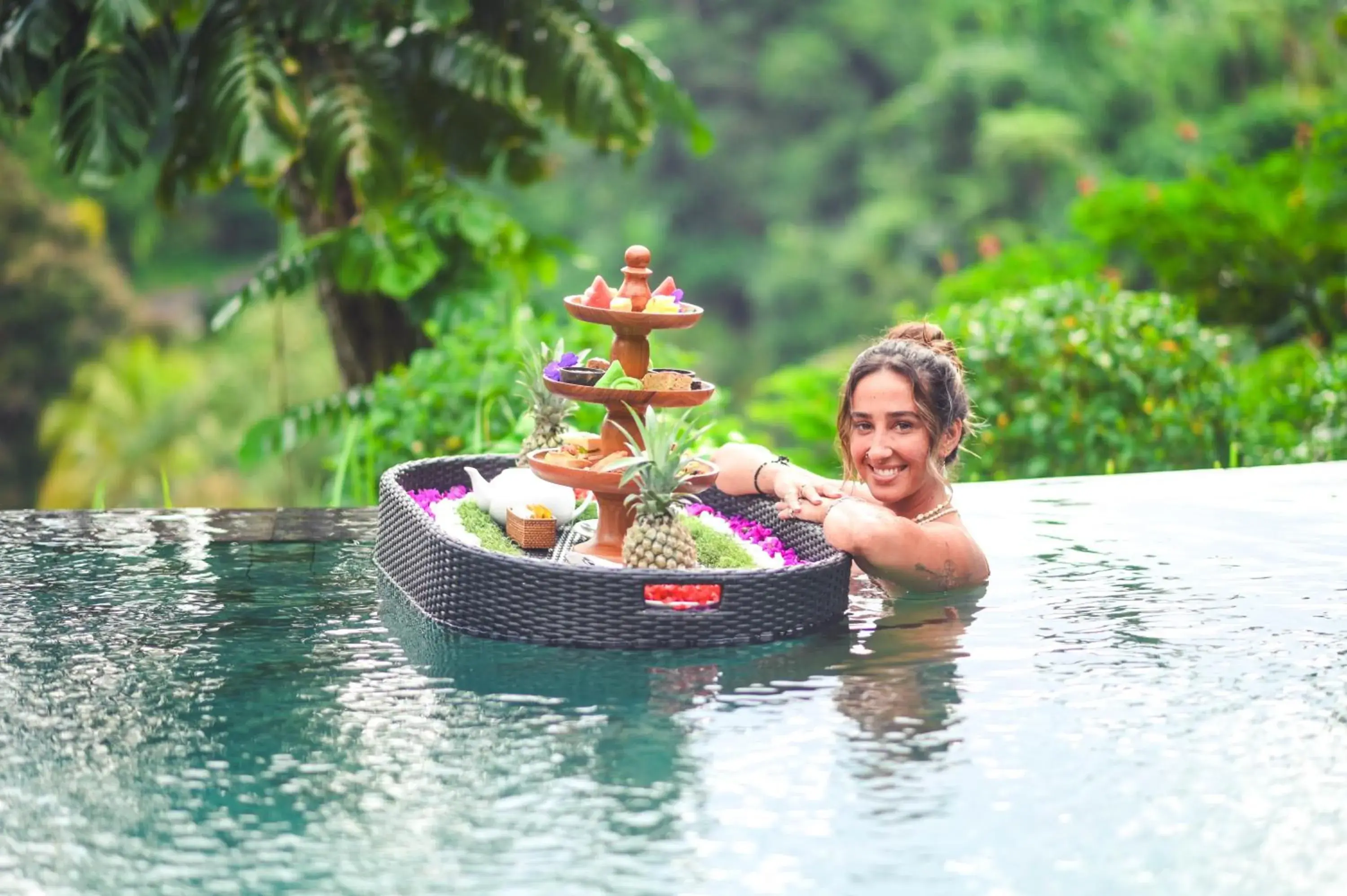 Swimming pool in Puri Gangga Resort Ubud Swimming pool in Puri Gangga Resort Ubud