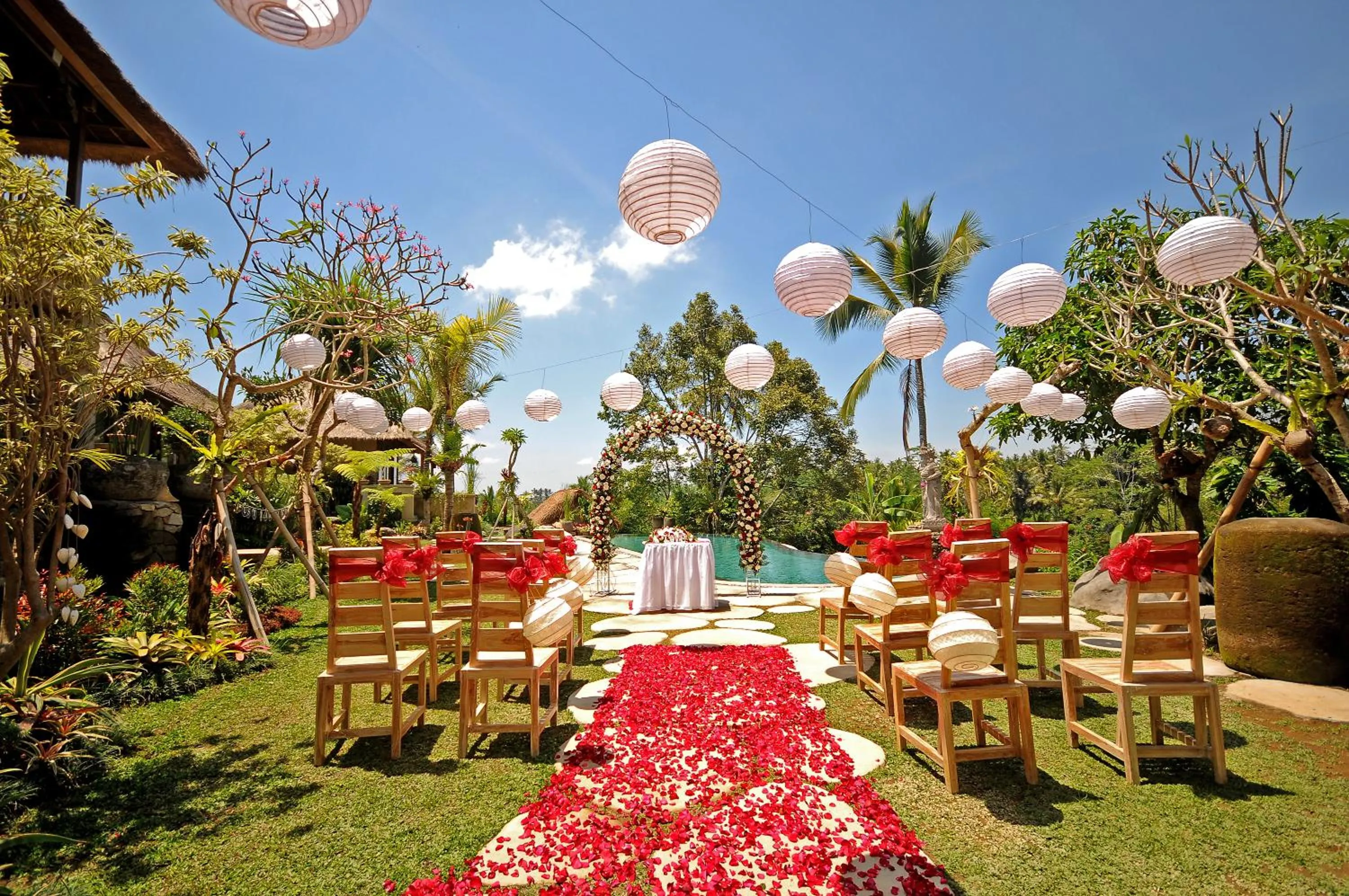 Garden in Puri Gangga Resort Ubud