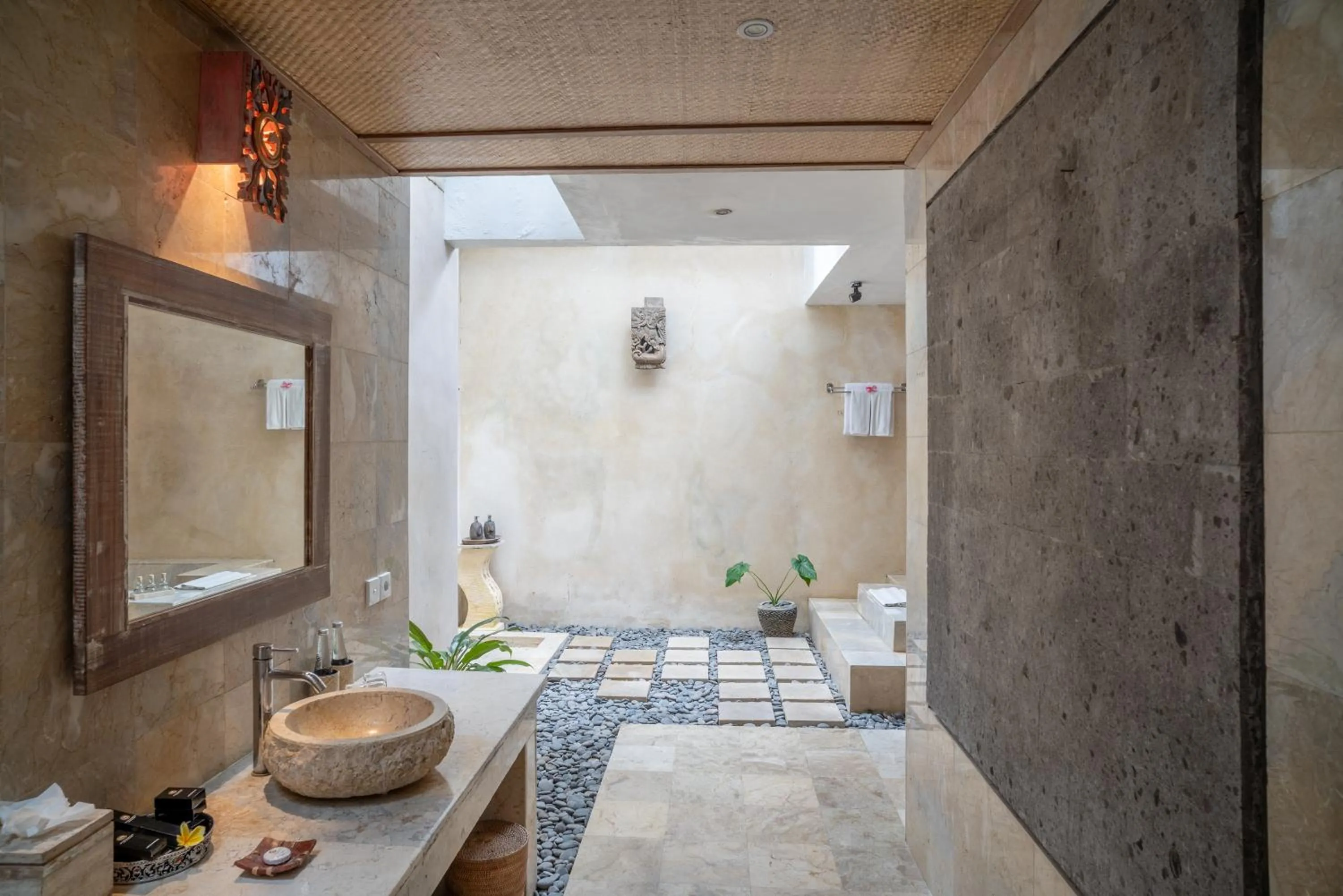 Bathroom in Puri Gangga Resort Ubud