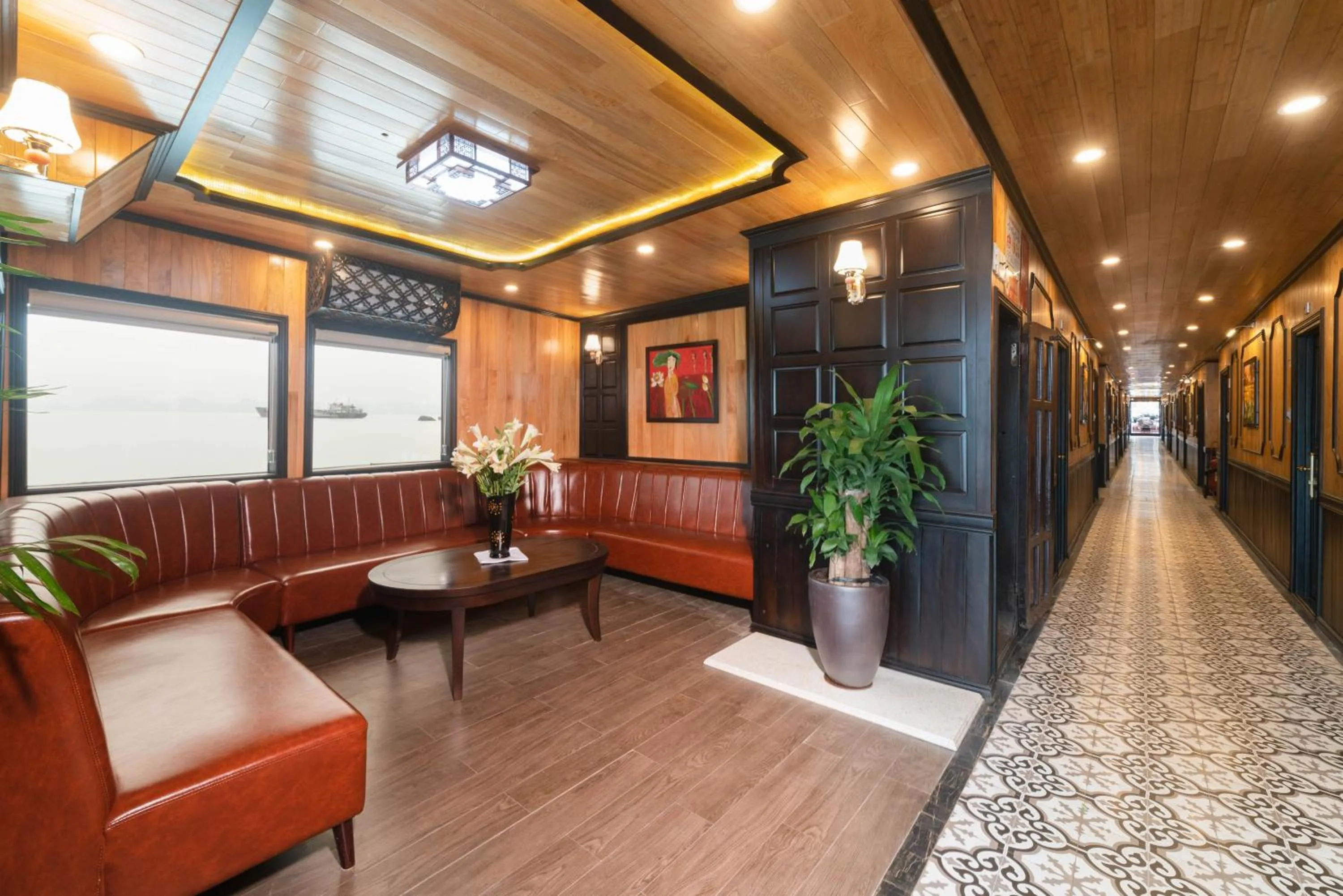 Lobby or reception in Victory Star Cruise