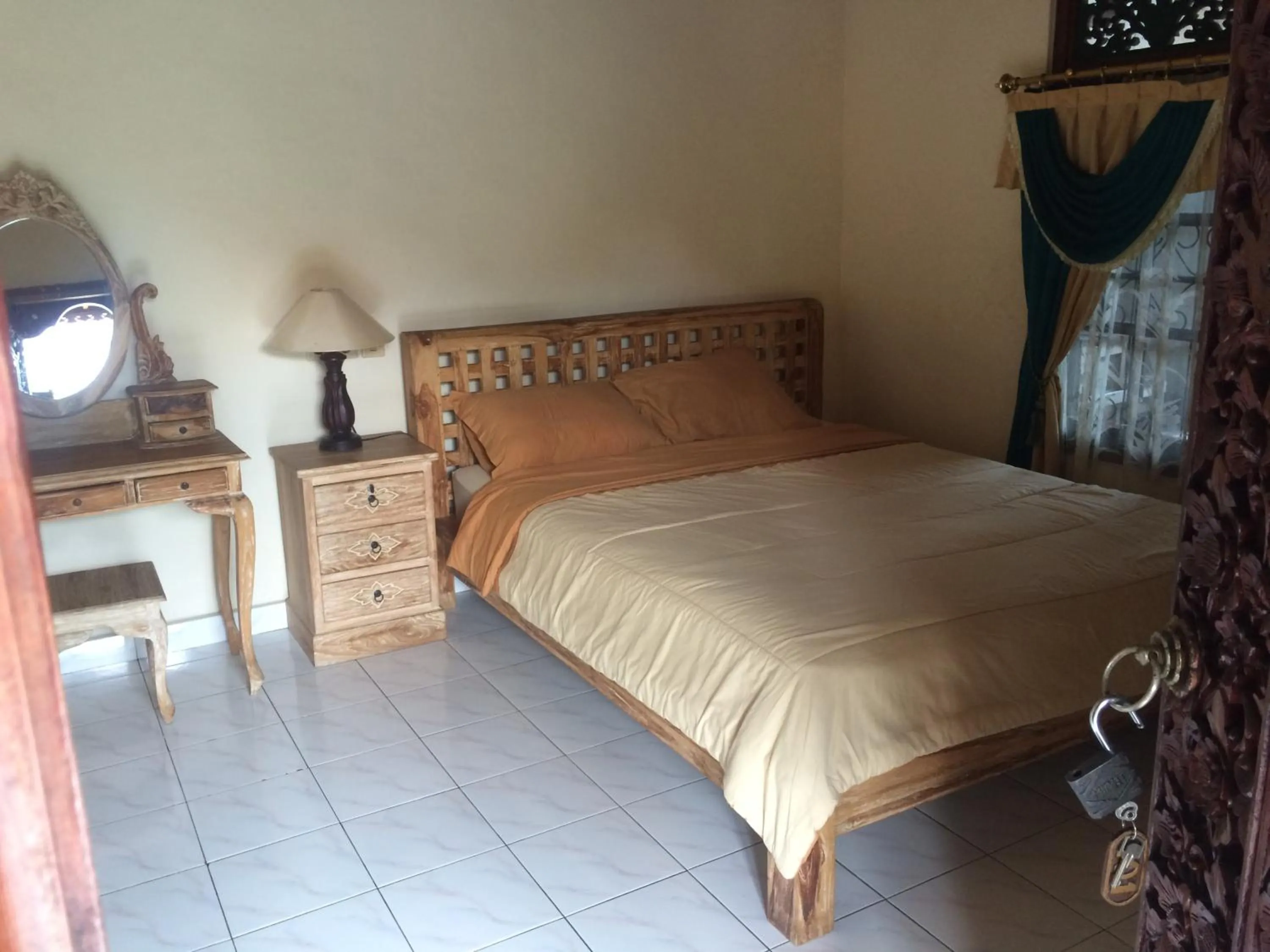 Bed in Arsa Homestay & Spa