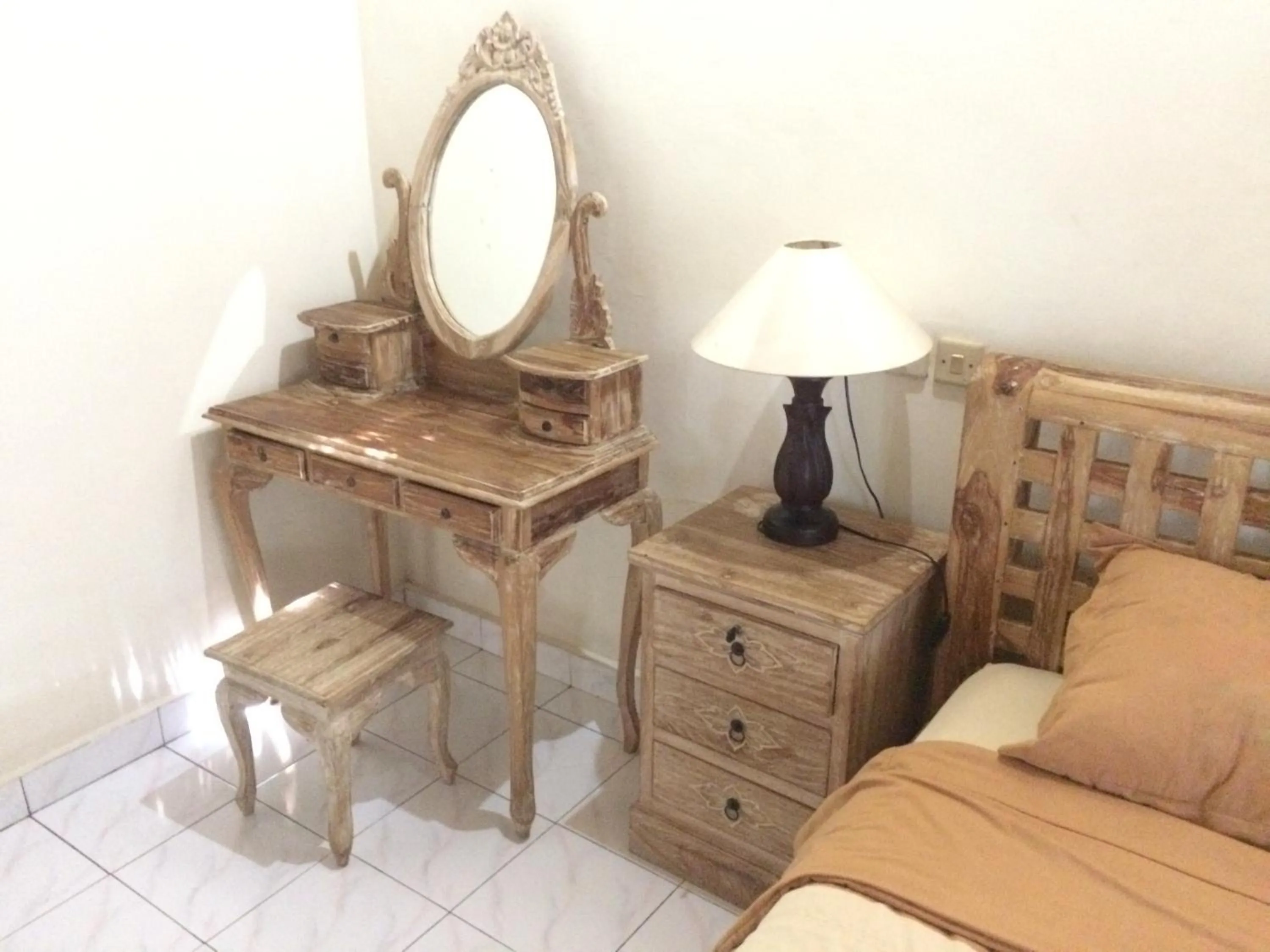 Bed in Arsa Homestay & Spa