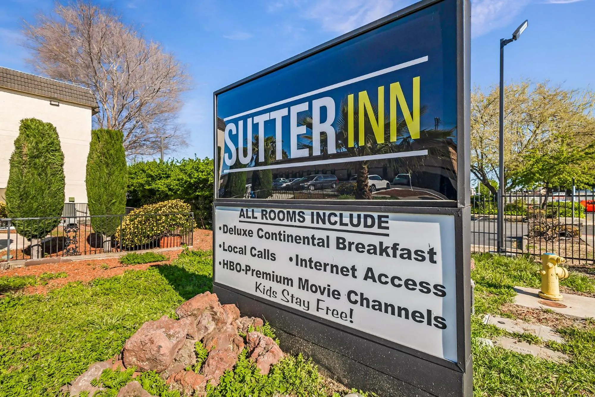 Property logo or sign in Sutter Inn
