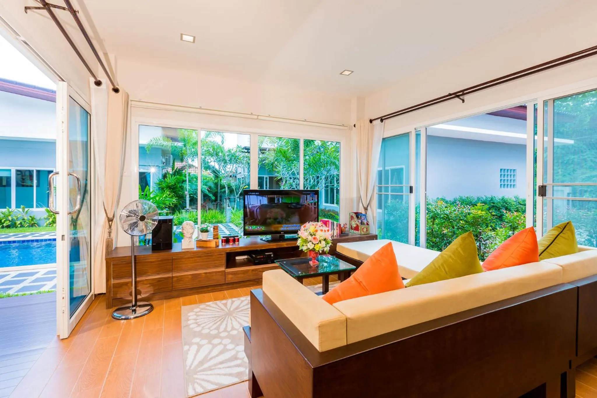 Living room in Irawan House