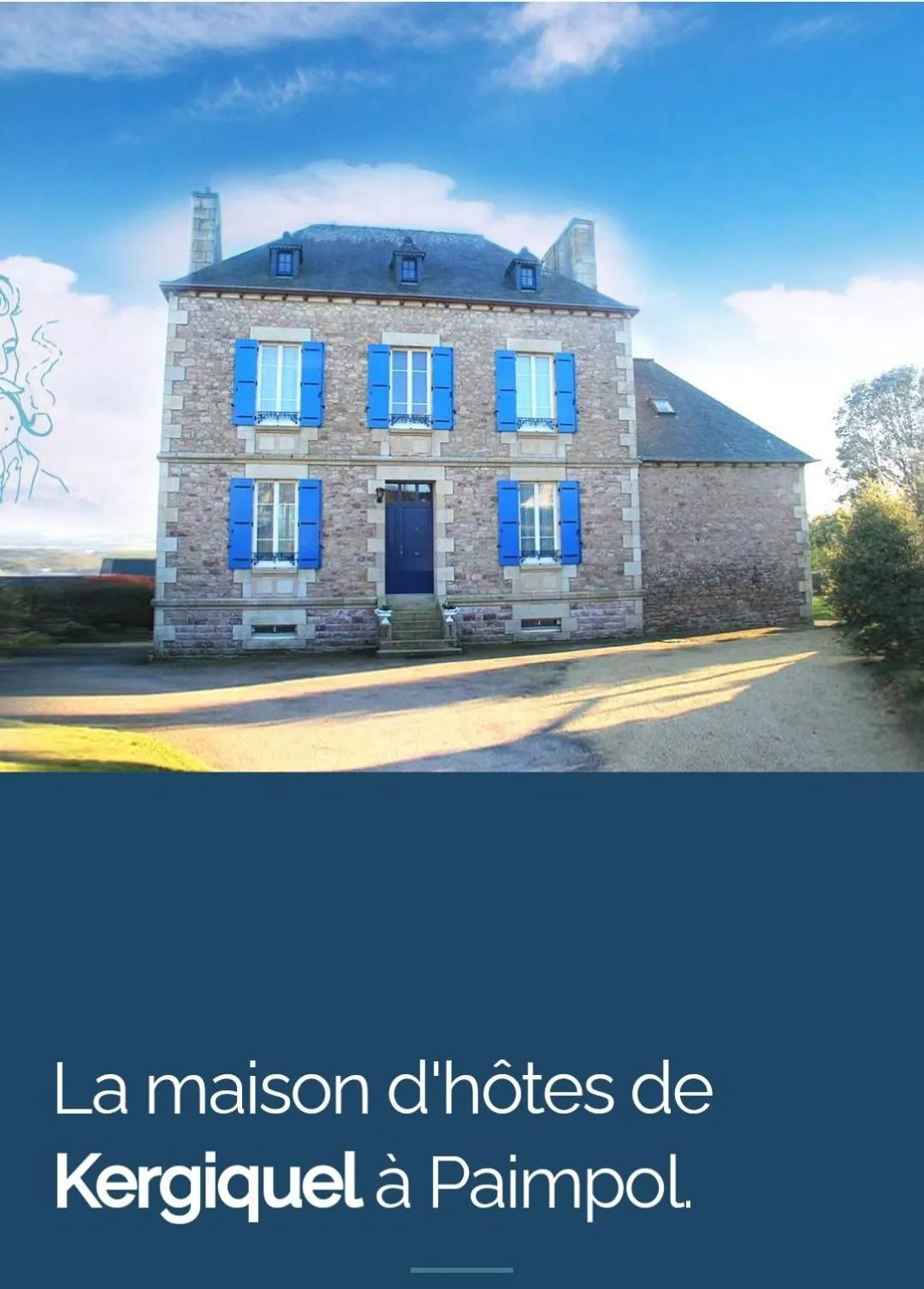 Property building in Maison d’hôtes KERGIQUEL