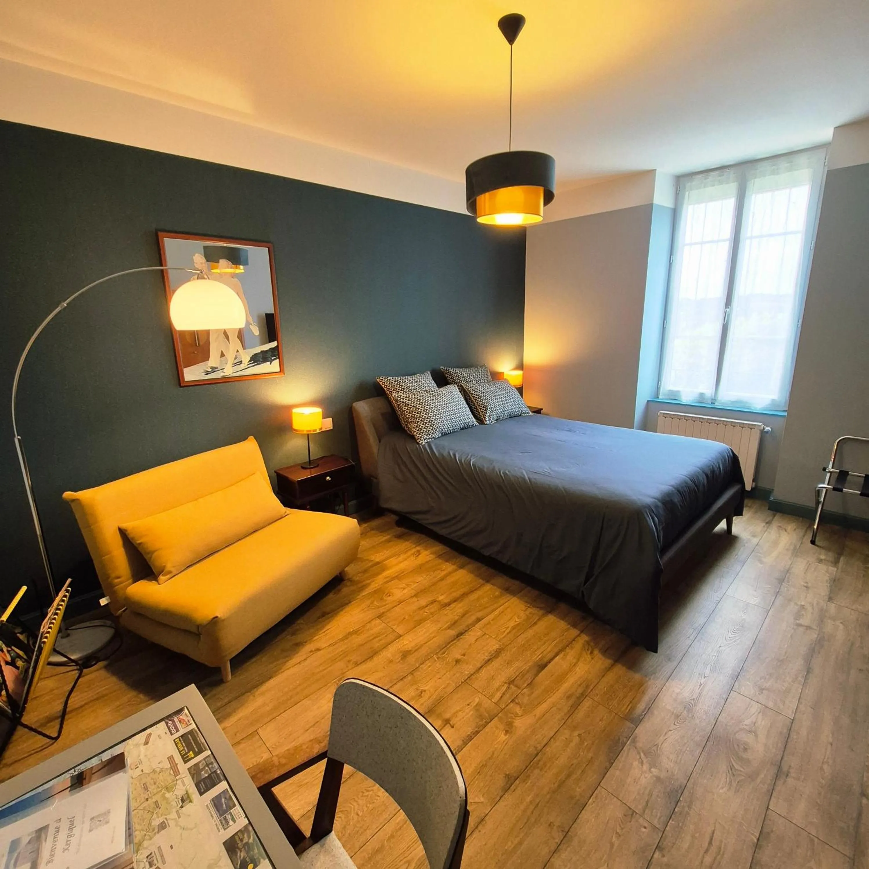 Photo of the whole room, Bed in Maison d’hôtes KERGIQUEL