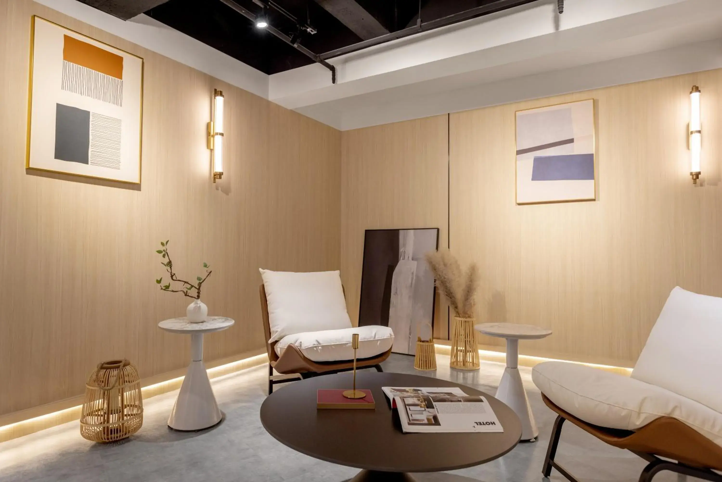 Lobby or reception in New World Hotel Lobby or reception in New World Hotel