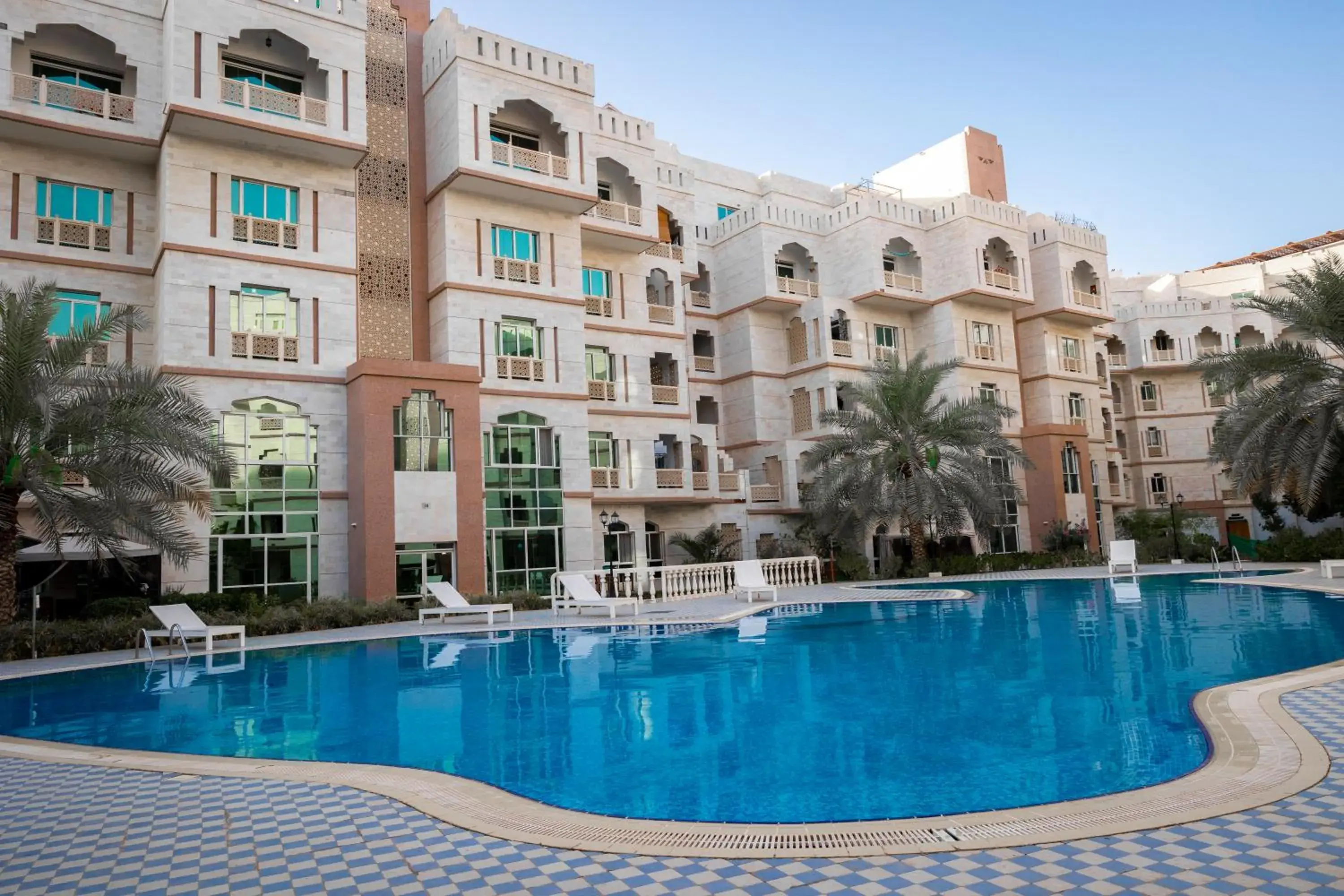 Swimming pool in Muscat Oasis Residences Swimming pool in Muscat Oasis Residences