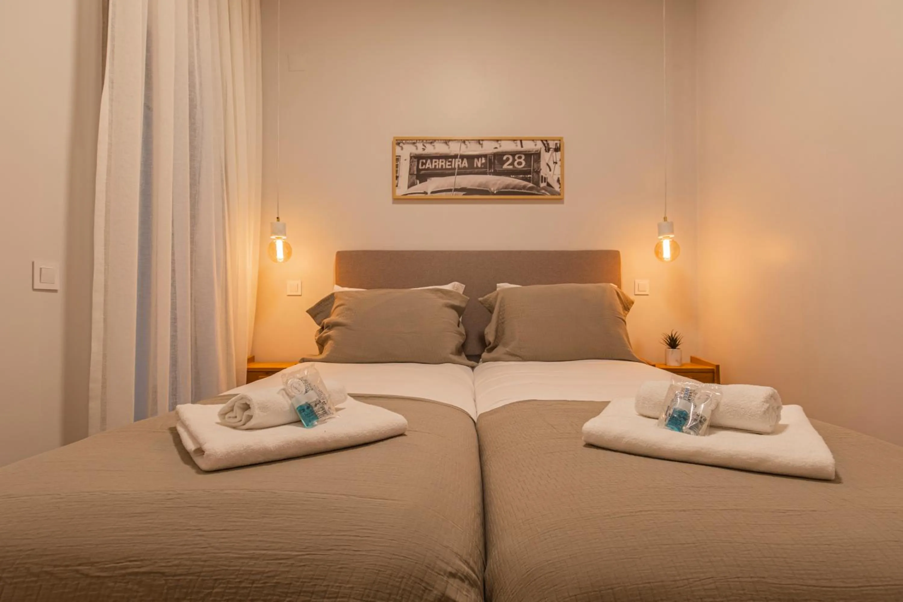 Bedroom, Bed in Upscale & Modern 2BDR Apartment