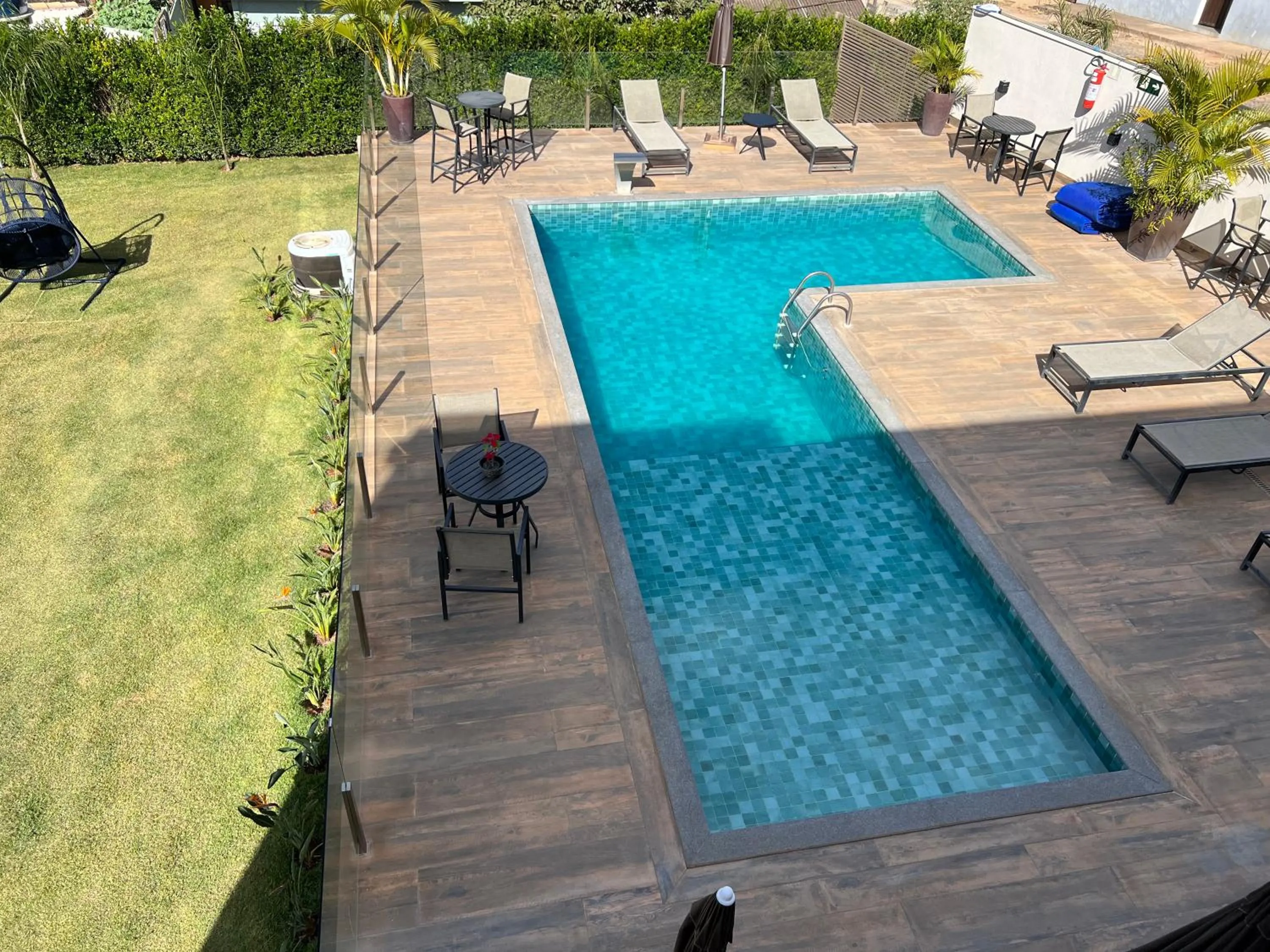 Balcony/Terrace in Pousada Viver Capitólio
