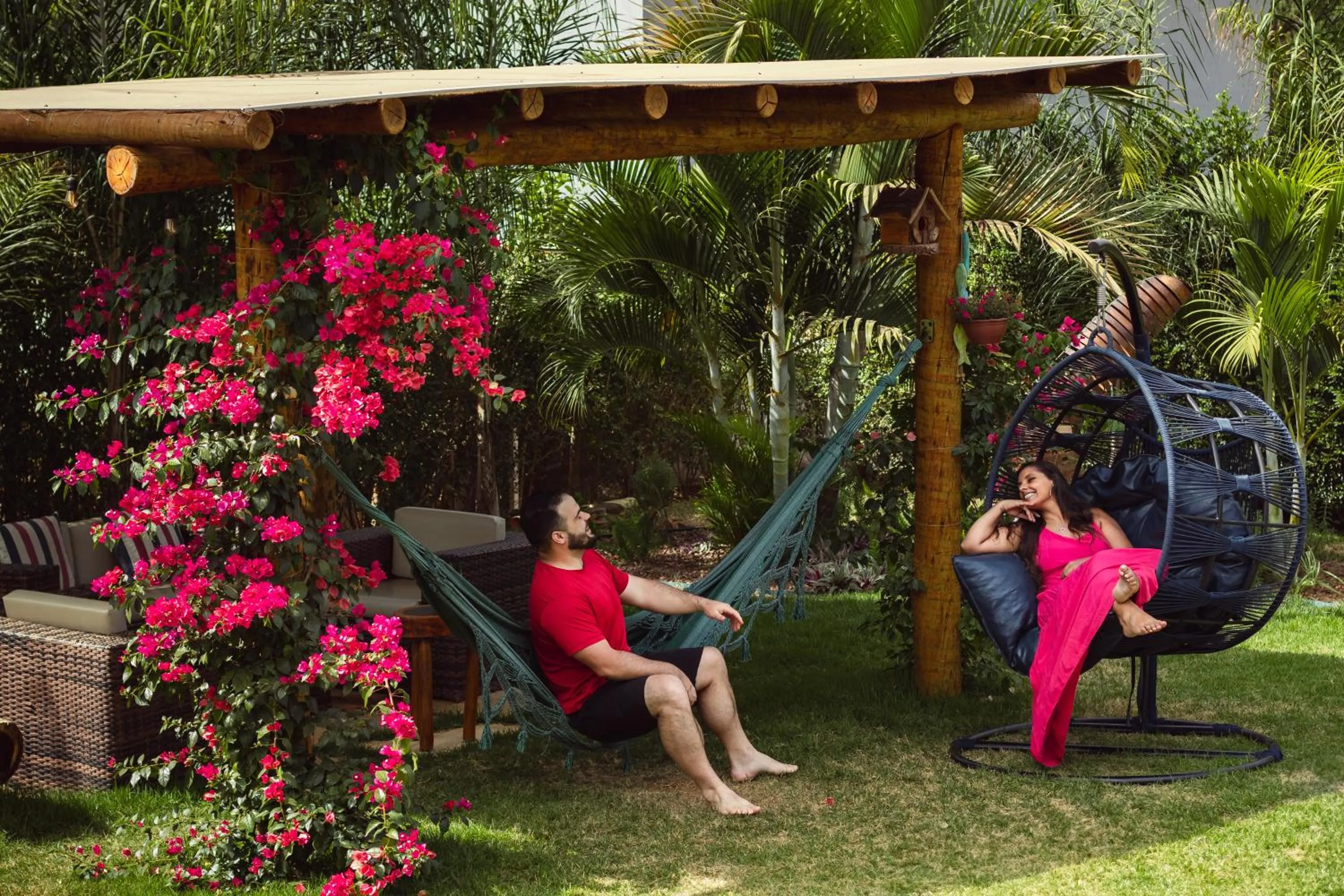 Garden in Pousada Viver Capitólio