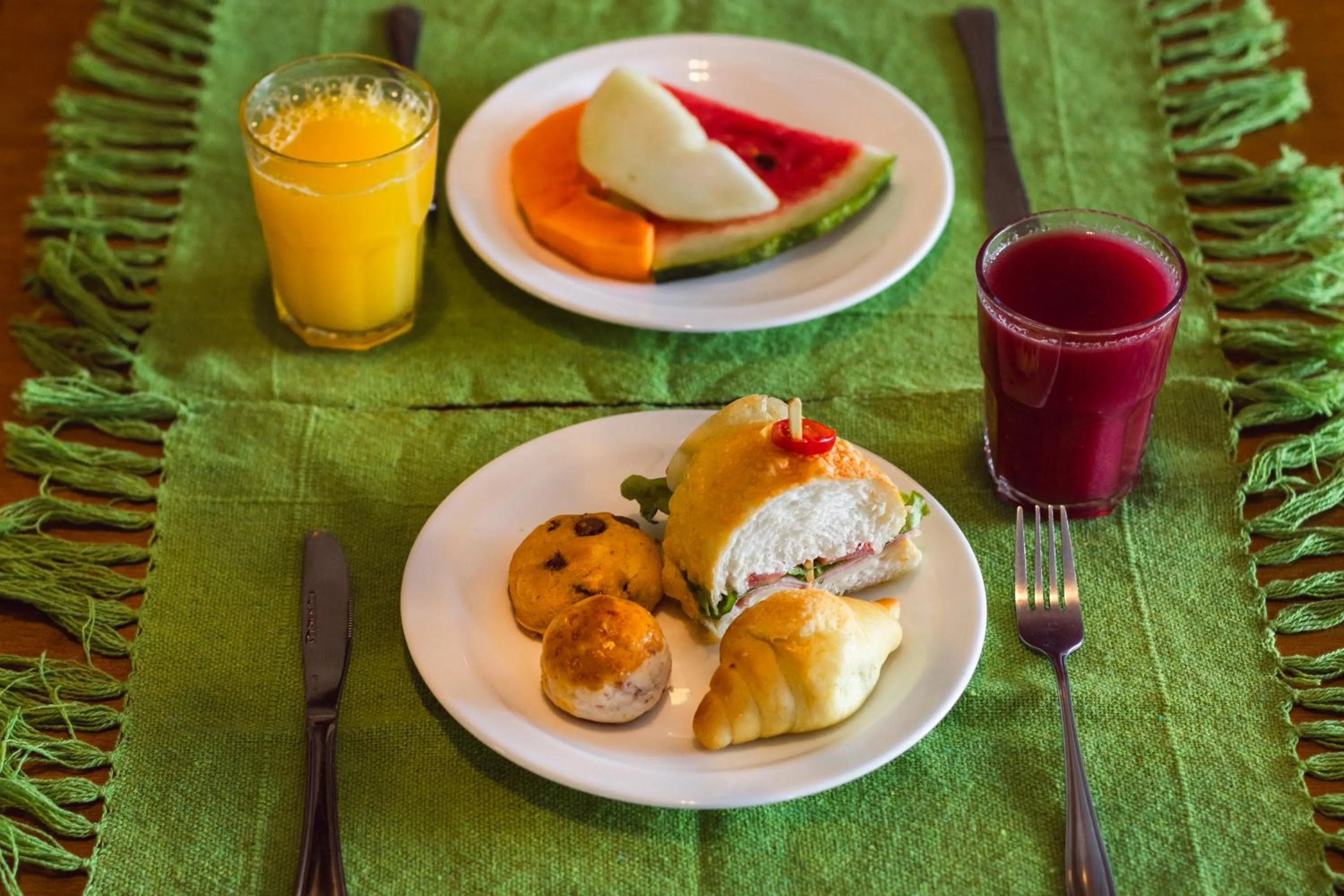 Breakfast in Pousada Viver Capitólio