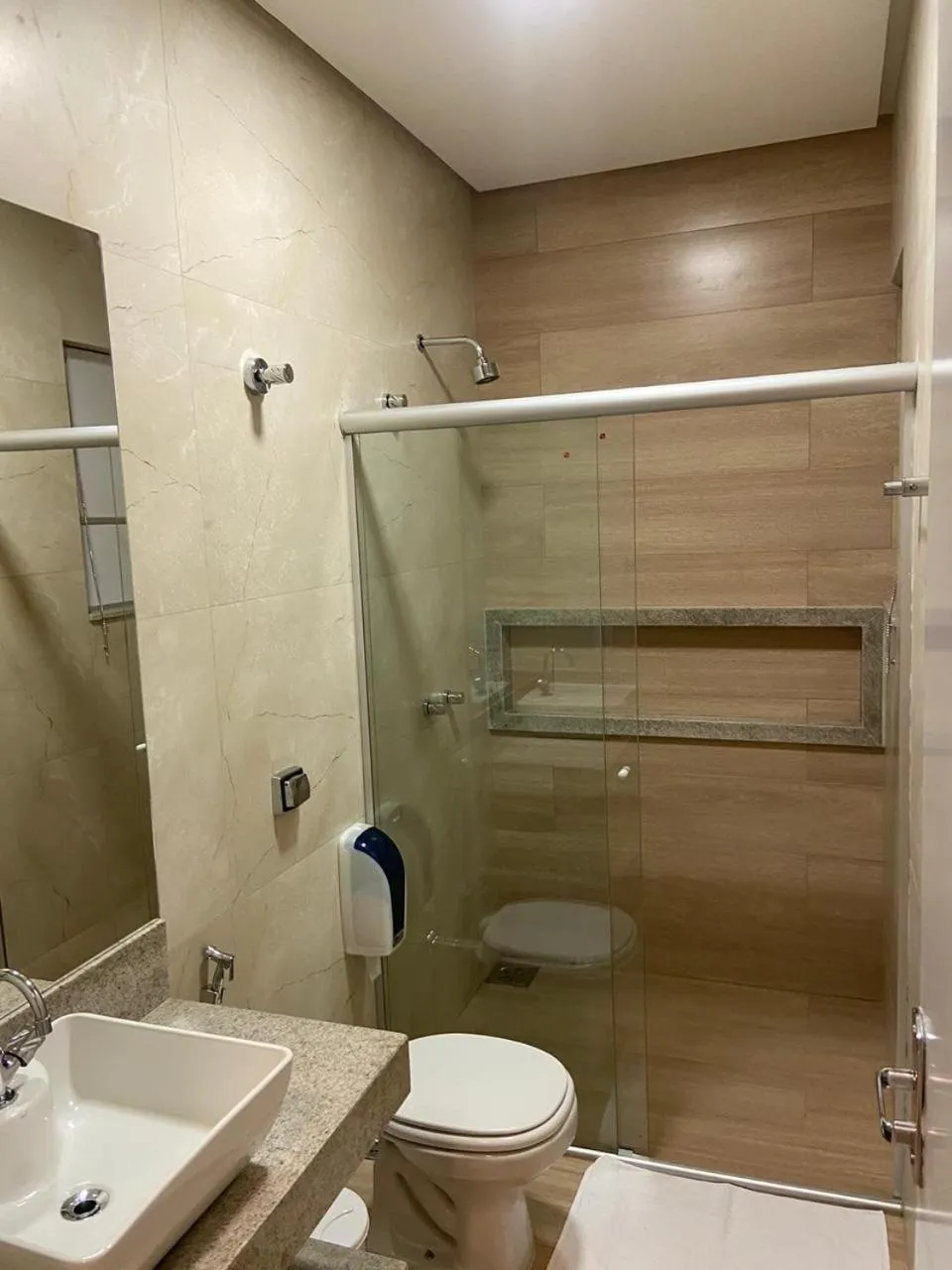 Bathroom in Pousada Viver Capitólio