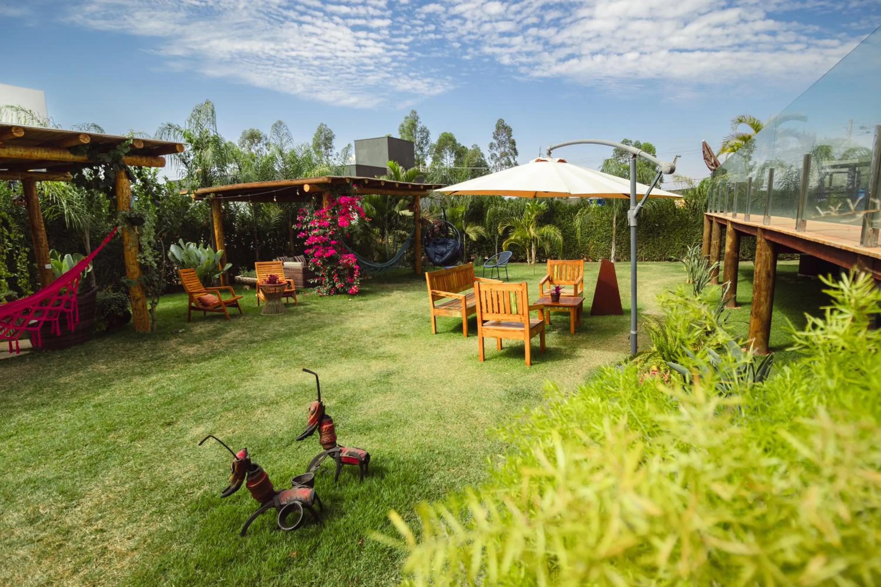 Garden in Pousada Viver Capitólio