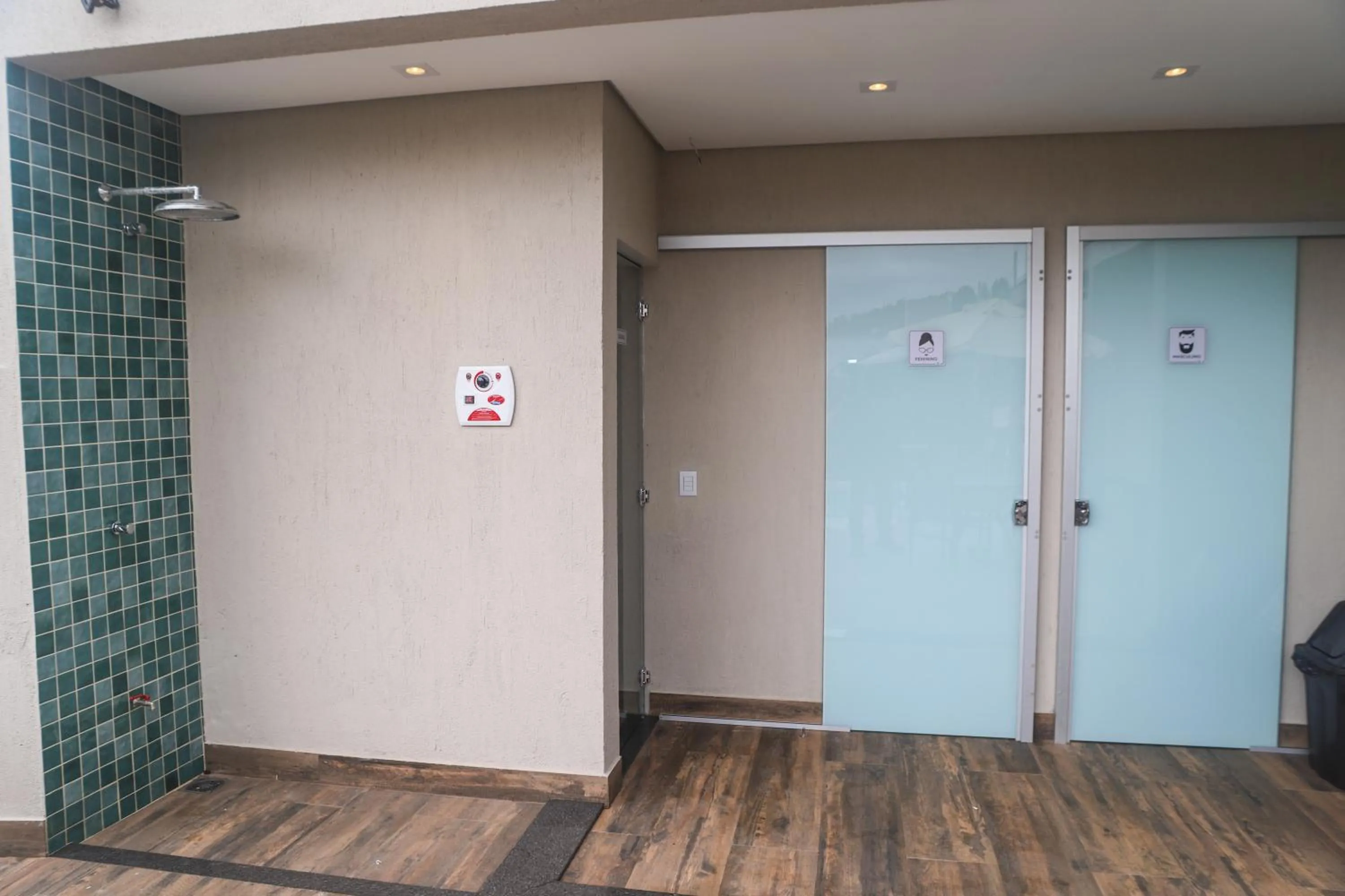 Steam room in Pousada Viver Capitólio