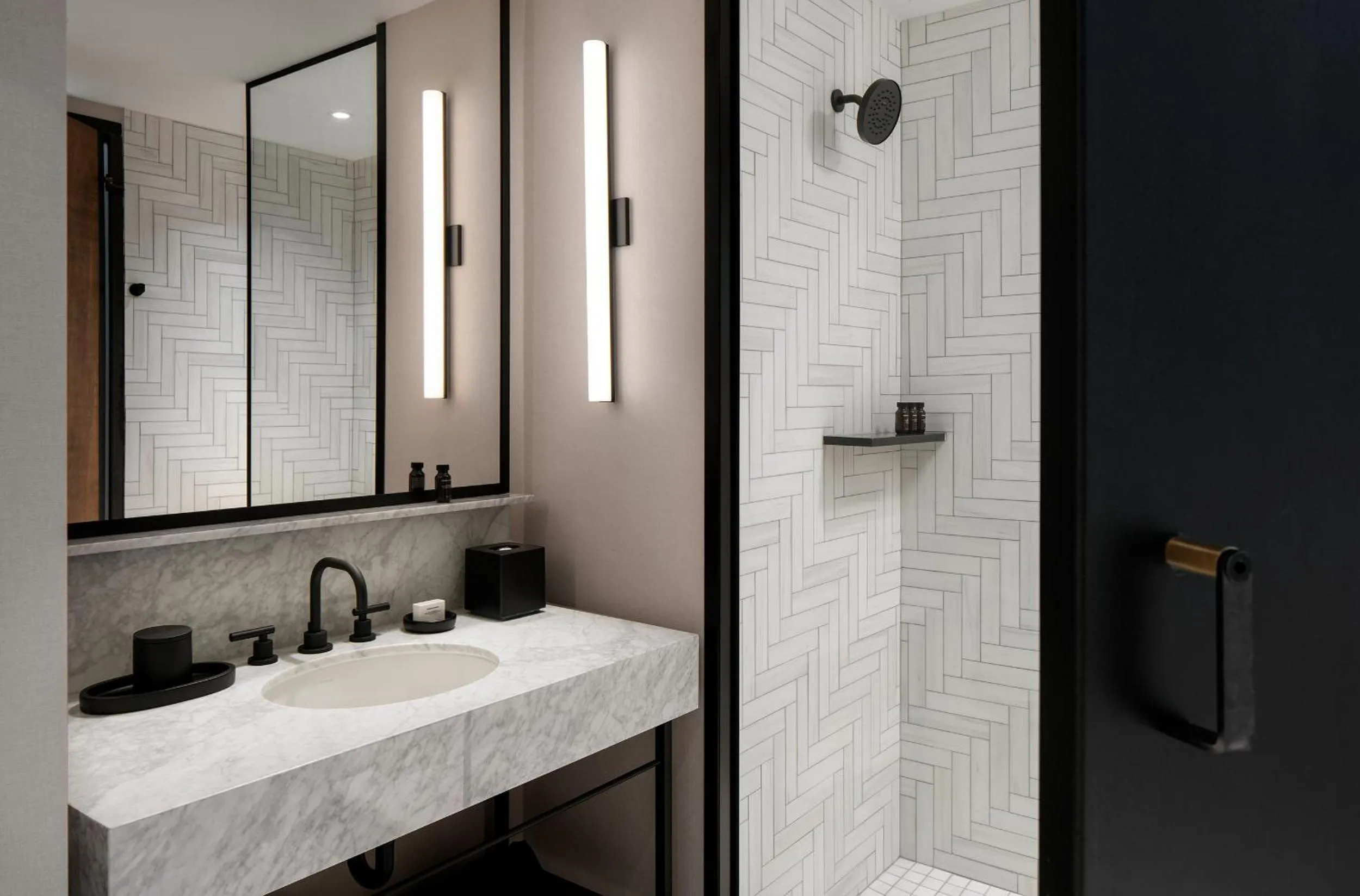 Bathroom in Hotel Haya