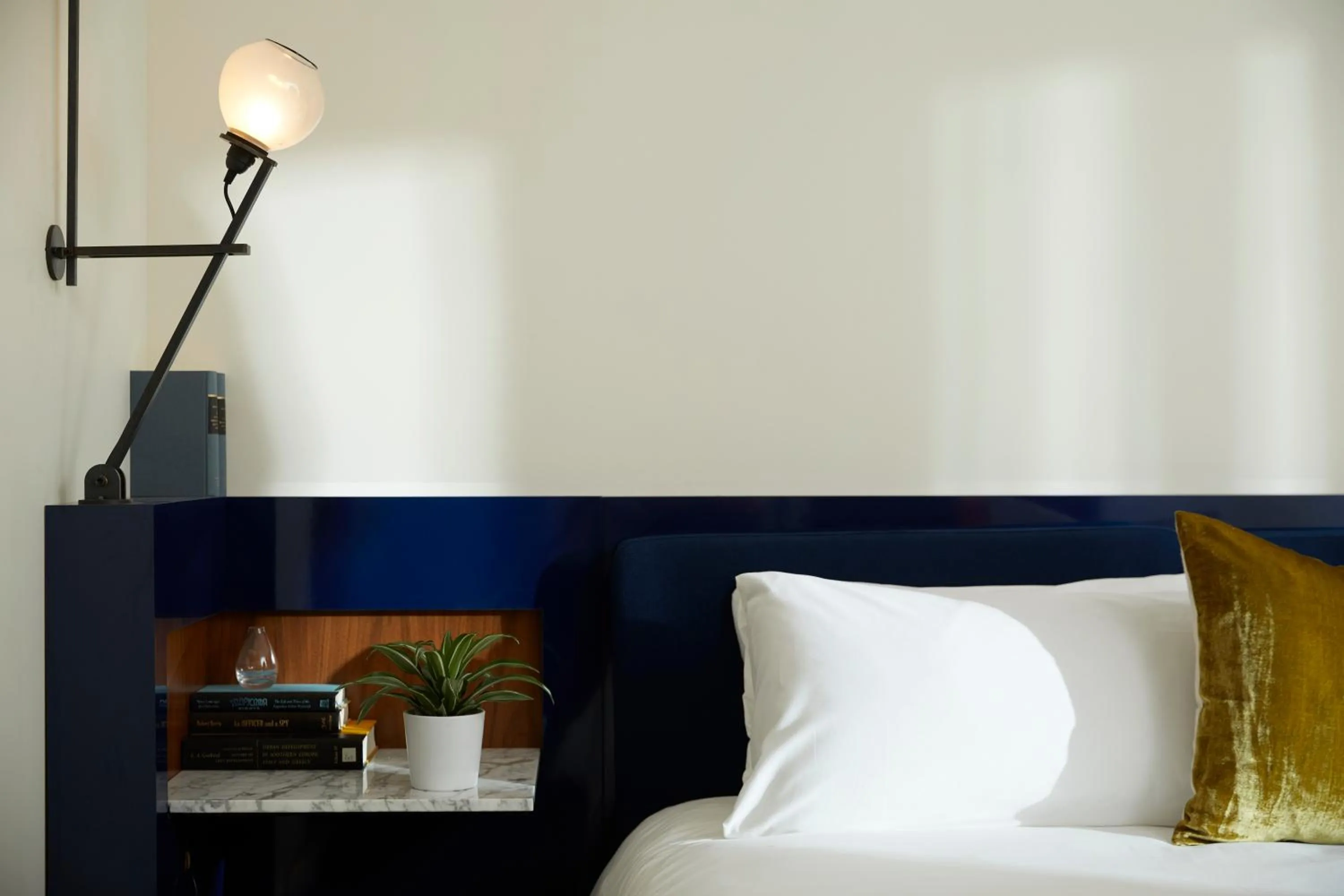 Decorative detail, Bed in Hotel Haya