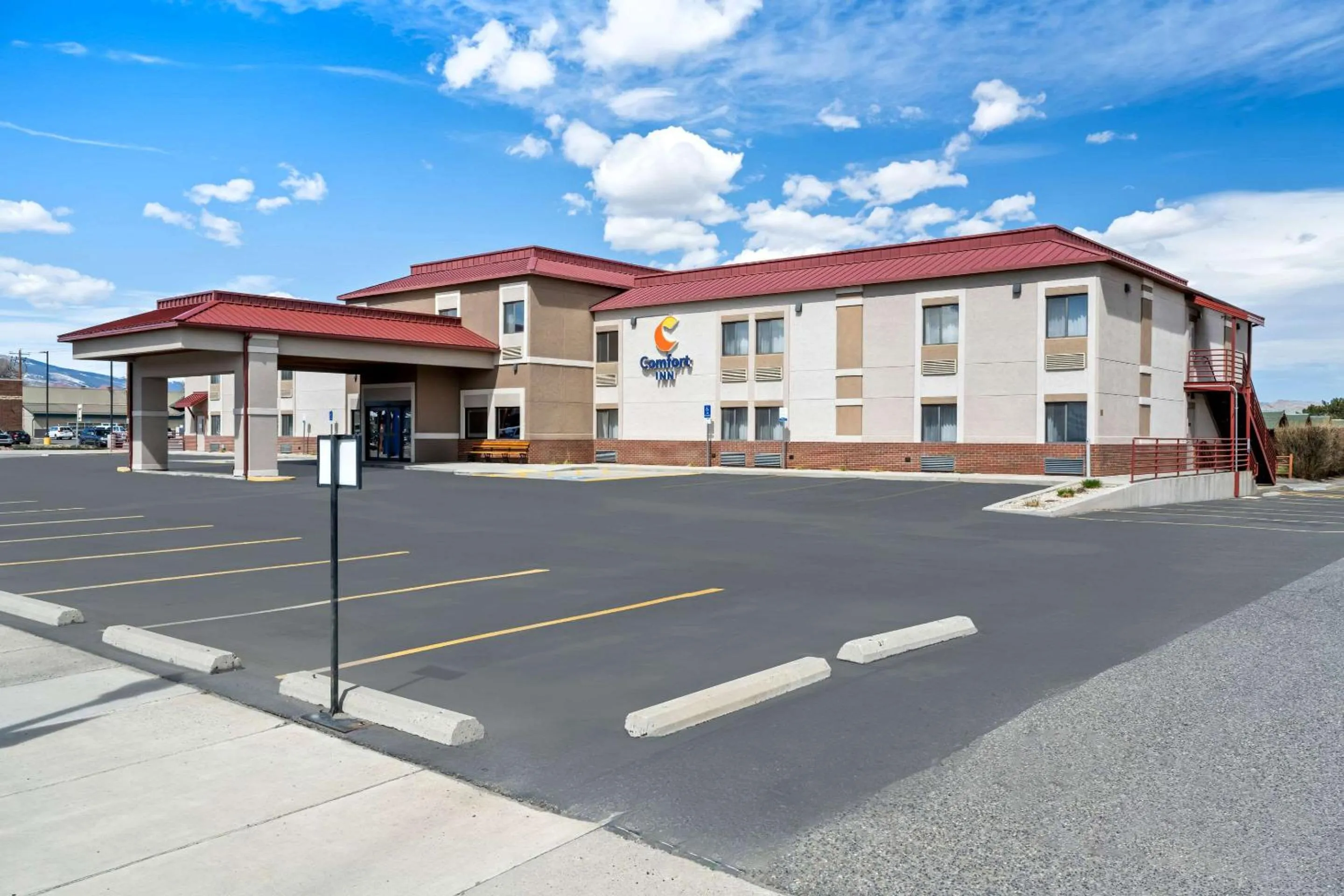 Property building in Comfort Inn at Buffalo Bill Village Resort