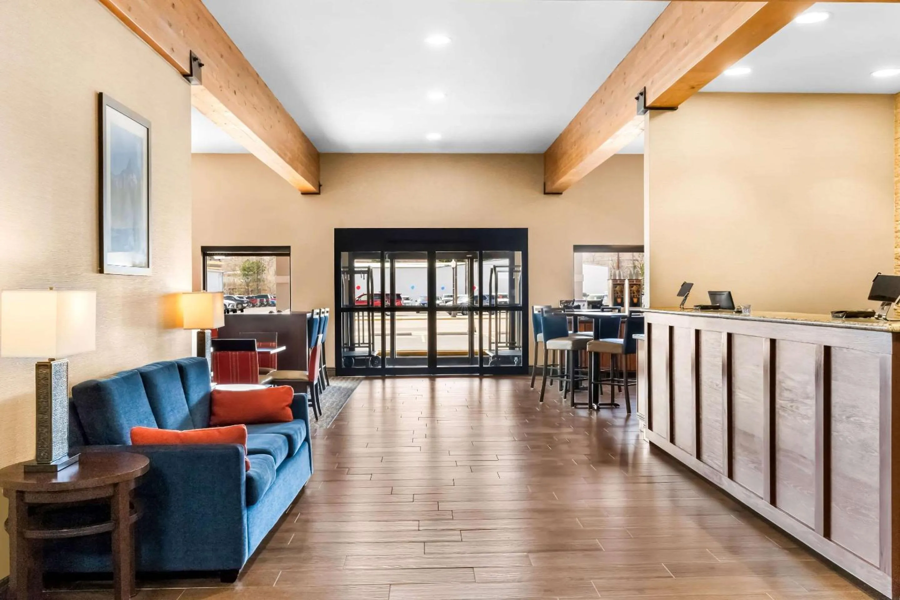 Lobby or reception in Comfort Inn at Buffalo Bill Village Resort