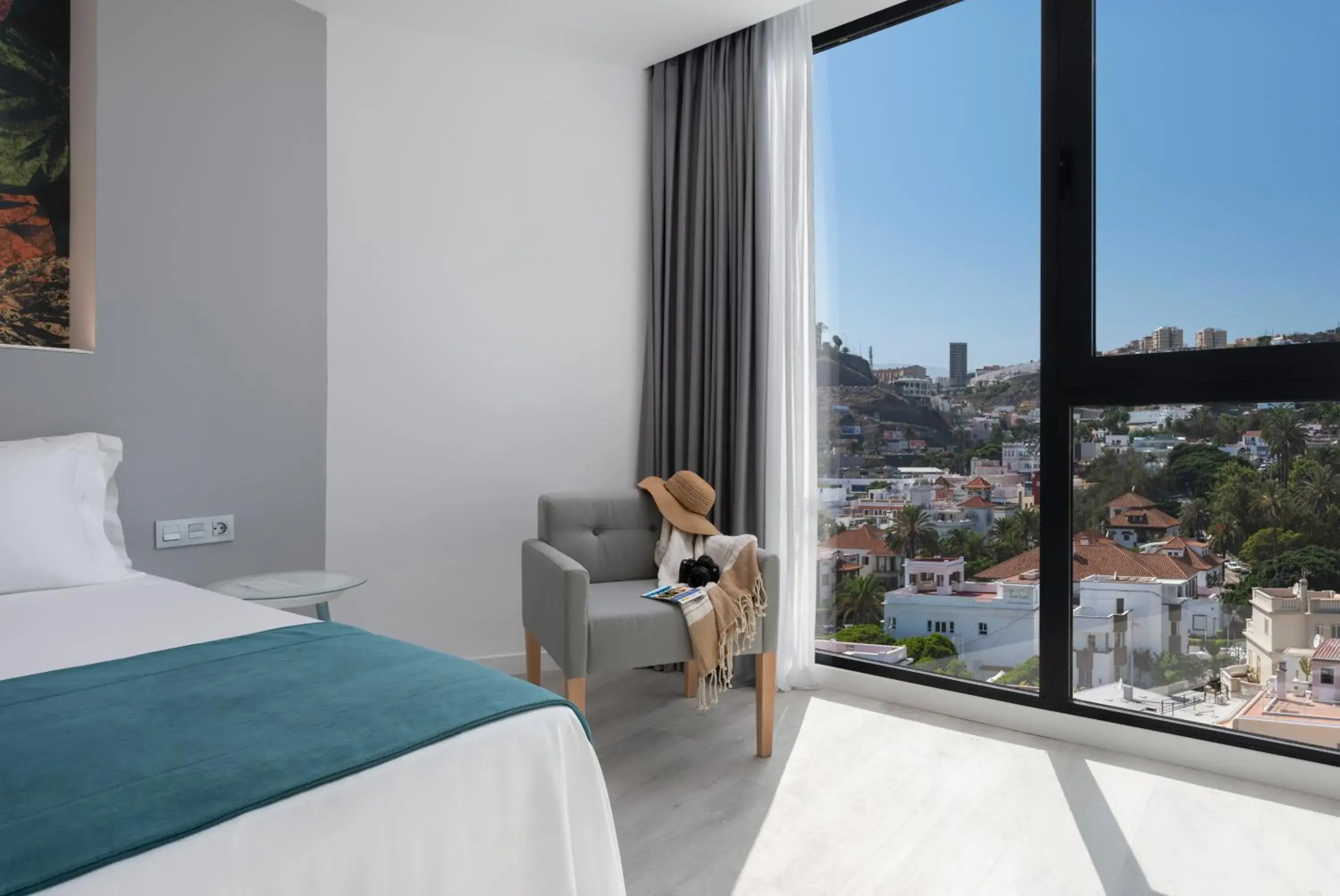 City view, Bed in Occidental Las Palmas City view, Bed in Occidental Las Palmas