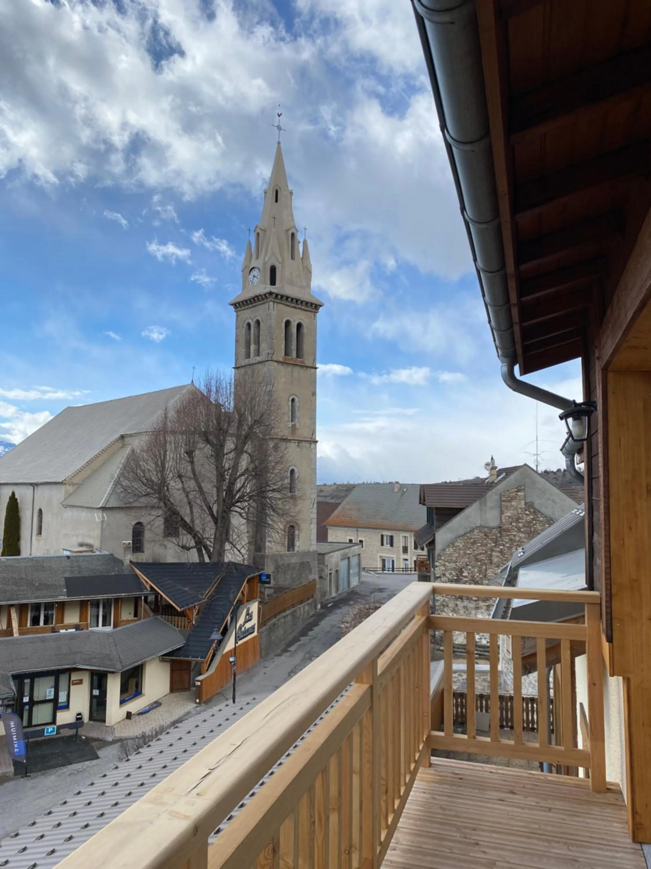 Balcony/Terrace in Logis Hôtel & Spa Les Autanes