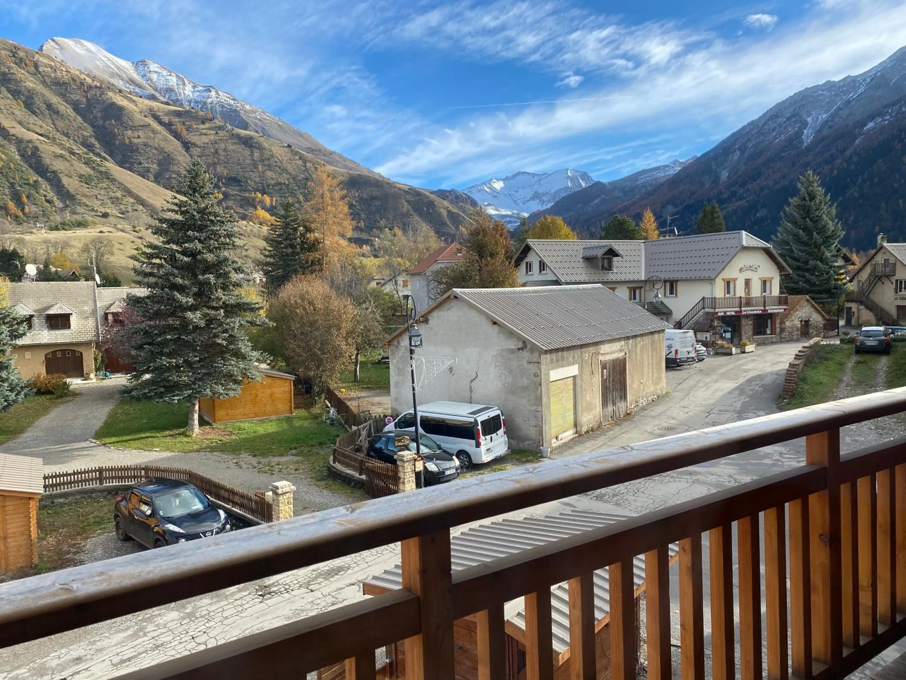 Mountain view in Logis Hôtel & Spa Les Autanes