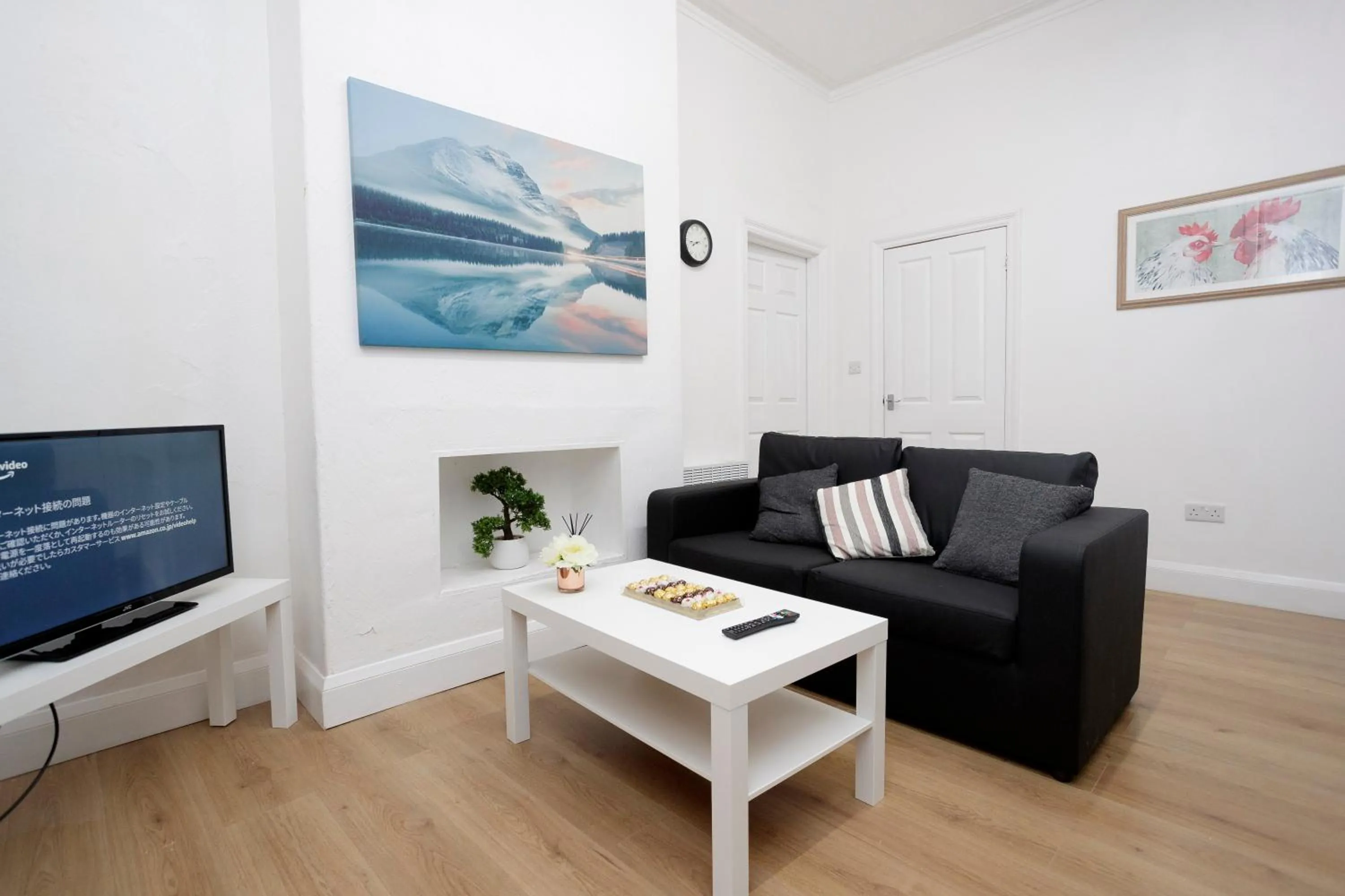 Living room in KIRKSTALL SERVICED APARTMENTS LEEDS