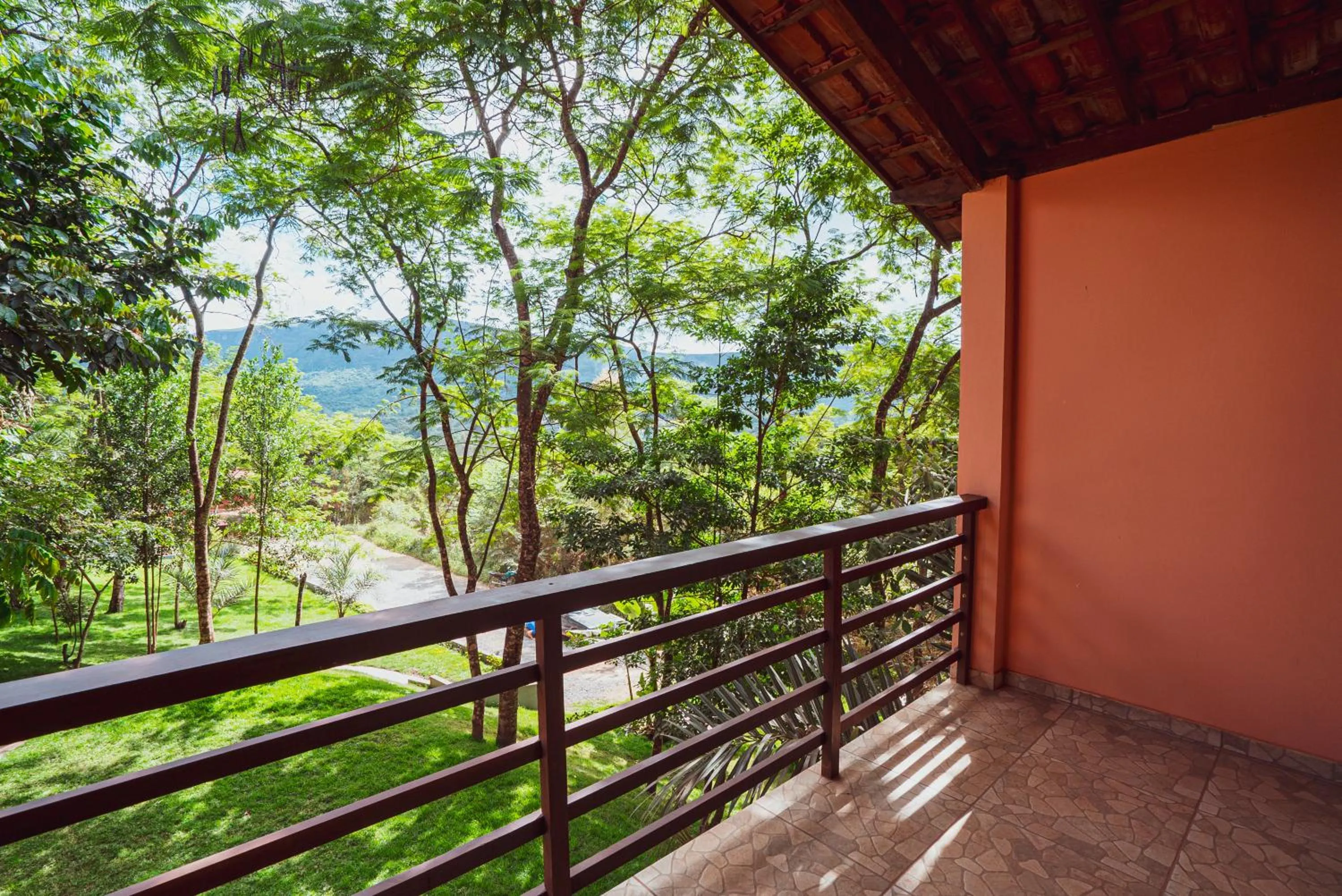 Balcony/Terrace in Pousada Mandala do Vale