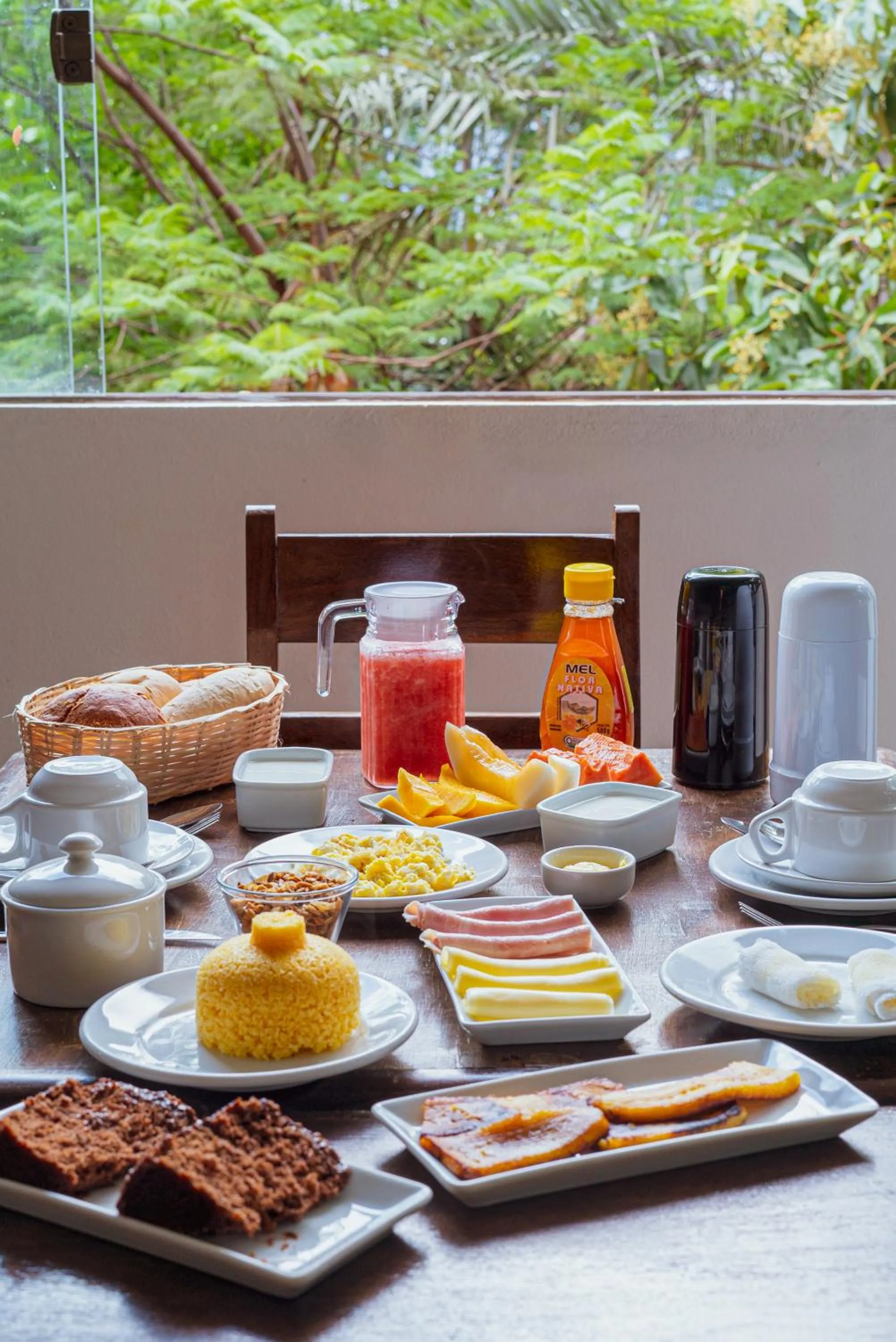 Breakfast in Pousada Mandala do Vale