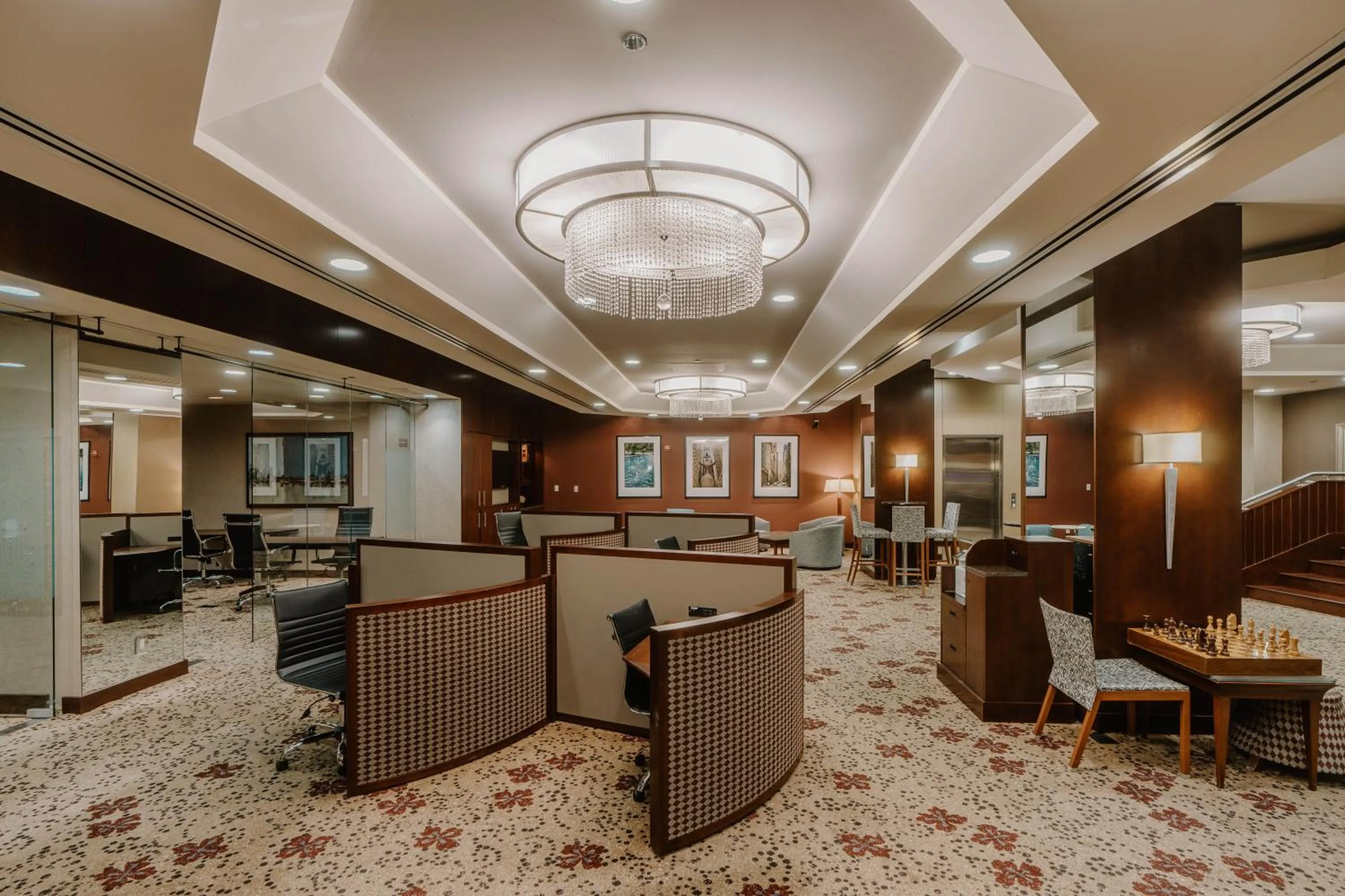 Lobby or reception in Central Loop Hotel