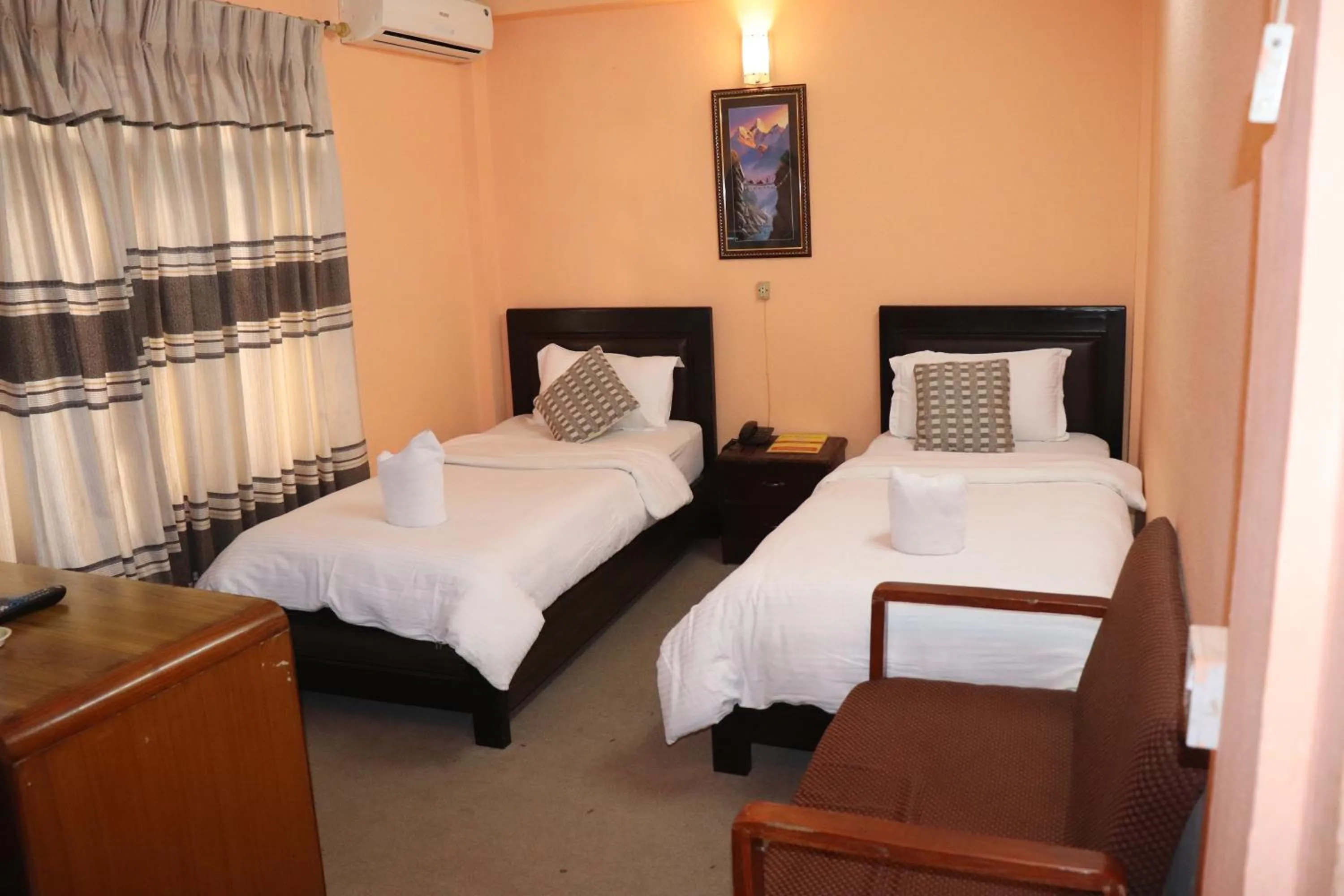 Bed in Hotel Hana Pvt.Ltd