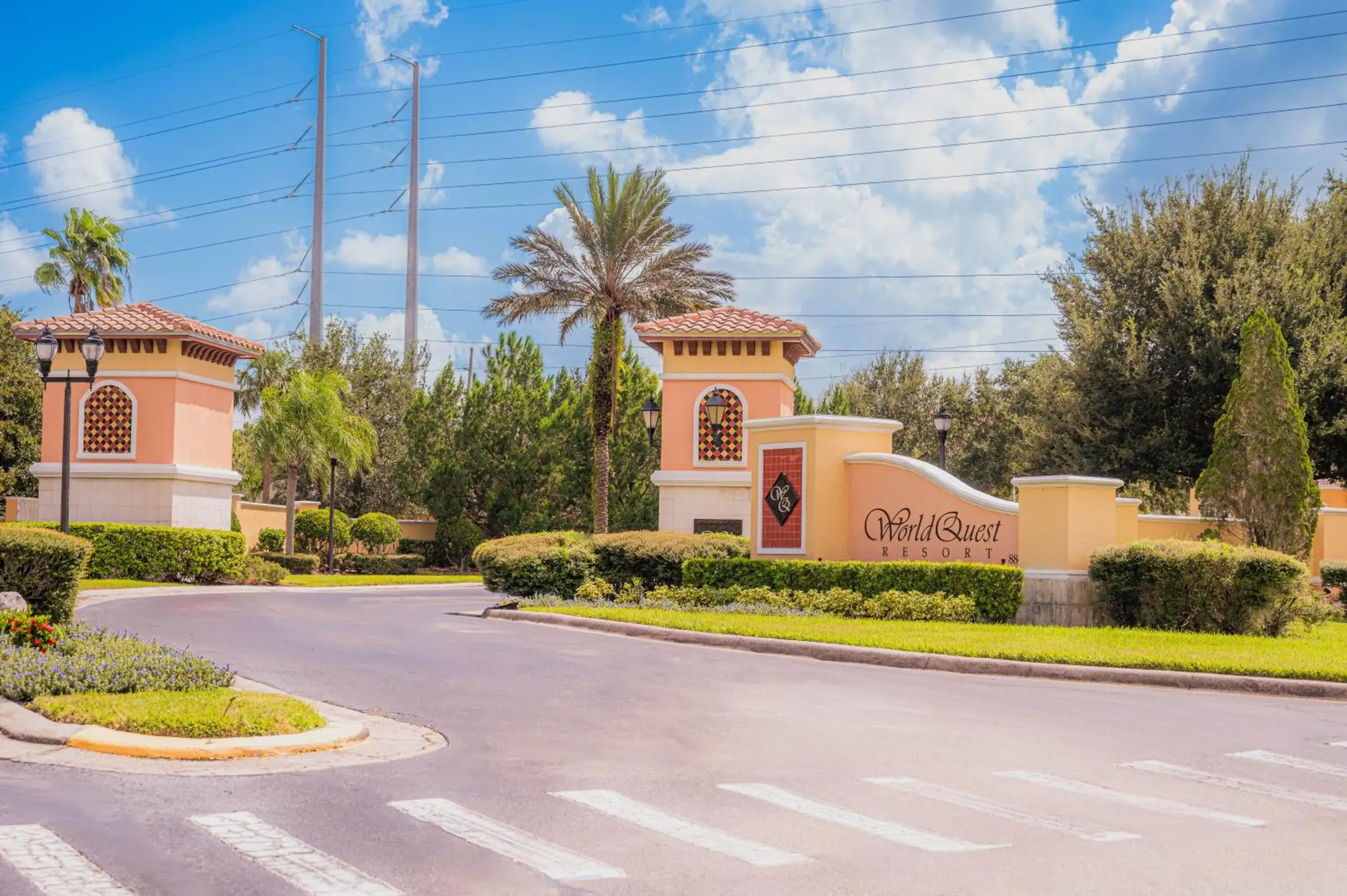 Facade/entrance in WorldQuest Orlando Resort Facade/entrance in WorldQuest Orlando Resort