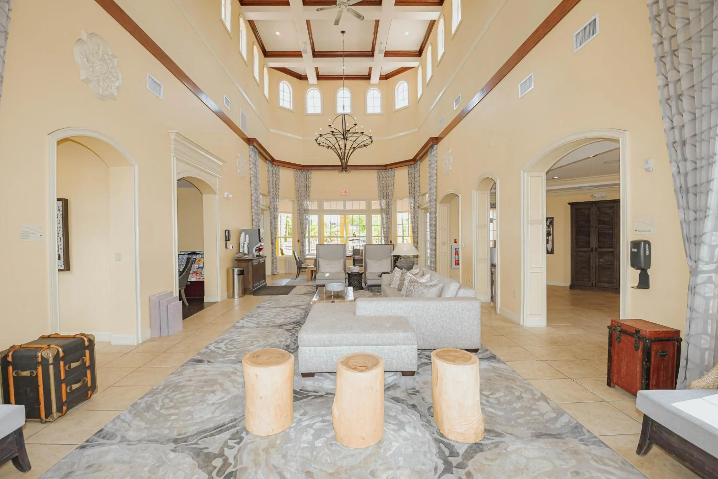 Lobby or reception, Bed in WorldQuest Orlando Resort