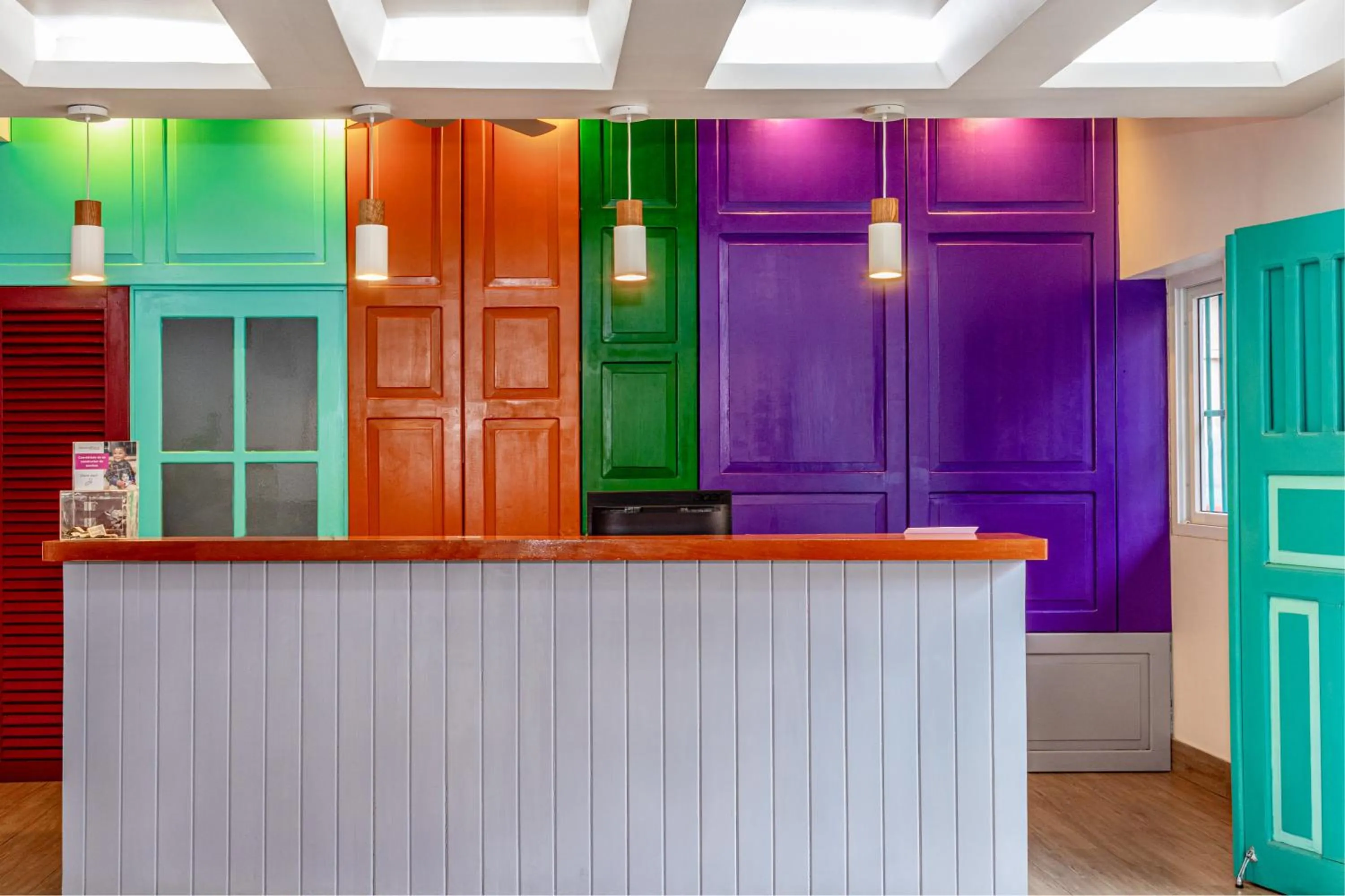 Lobby or reception in Hotel Casa Turquesa