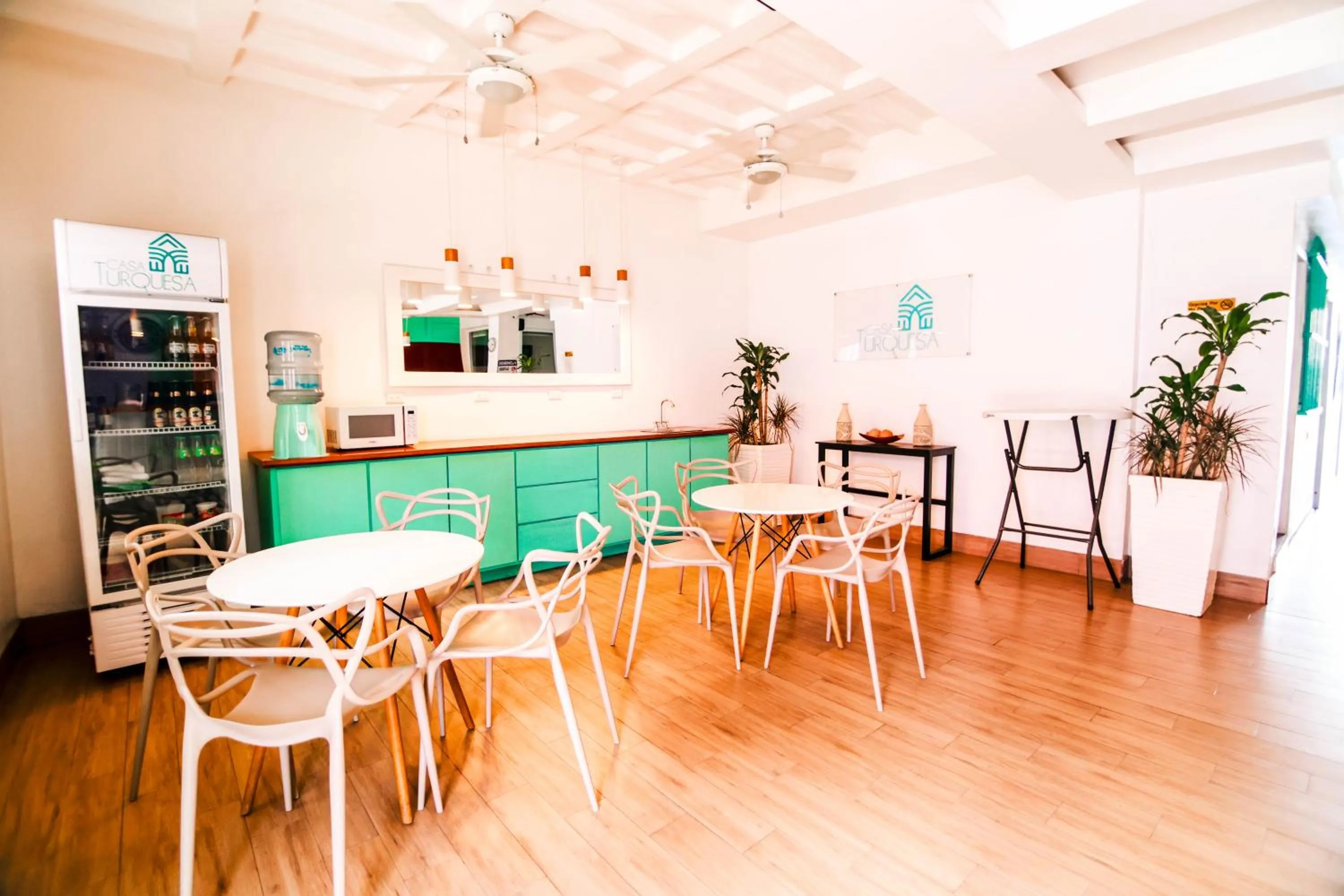 Lobby or reception in Hotel Casa Turquesa