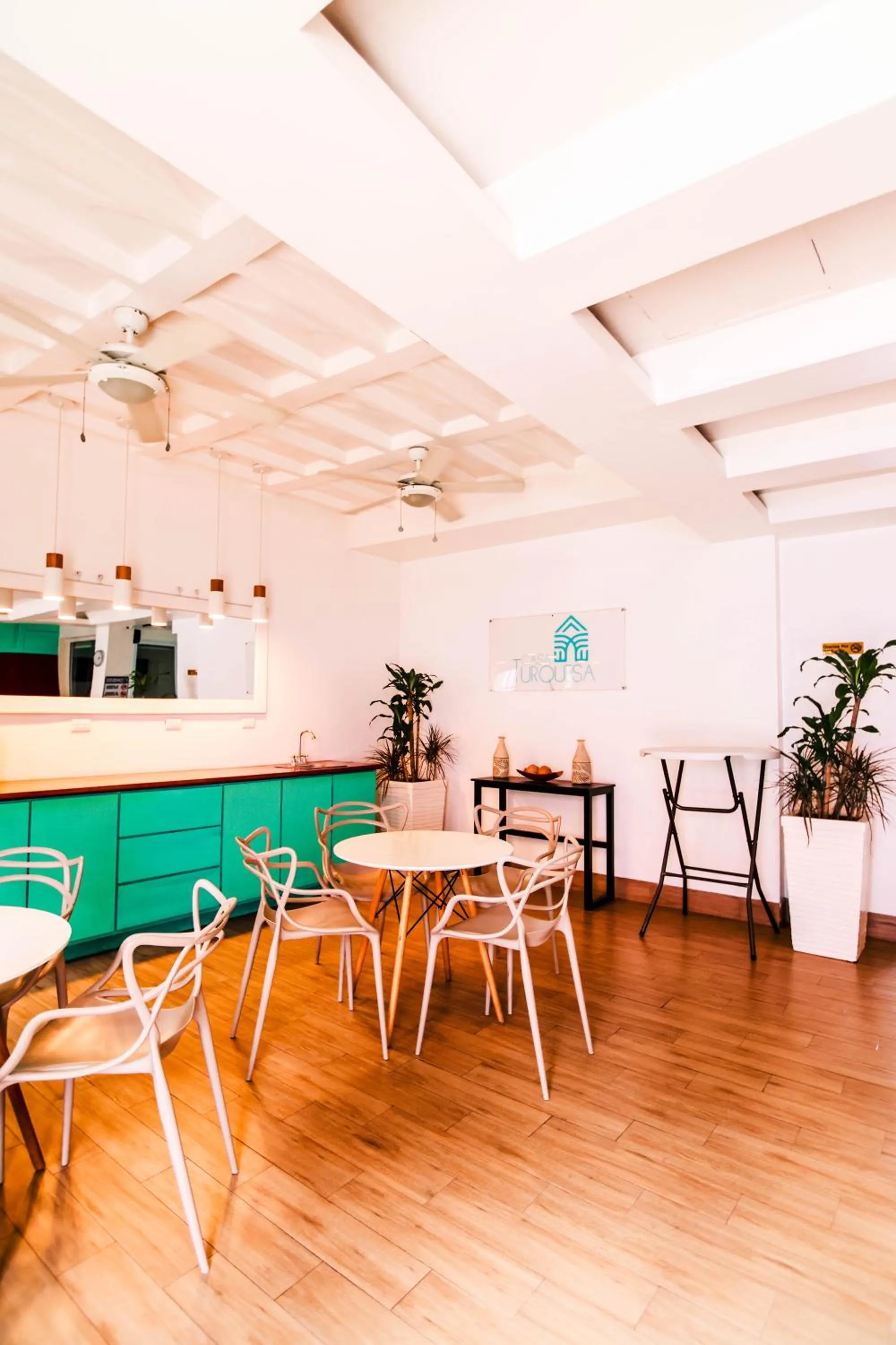 Living room in Hotel Casa Turquesa