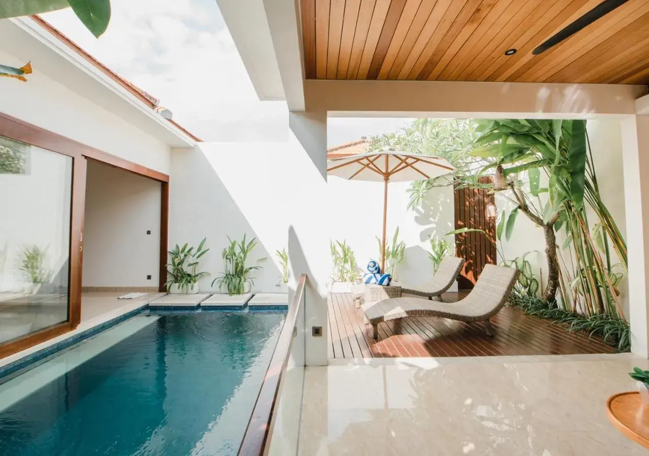 Swimming pool in The Mavila Sanur Swimming pool in The Mavila Sanur