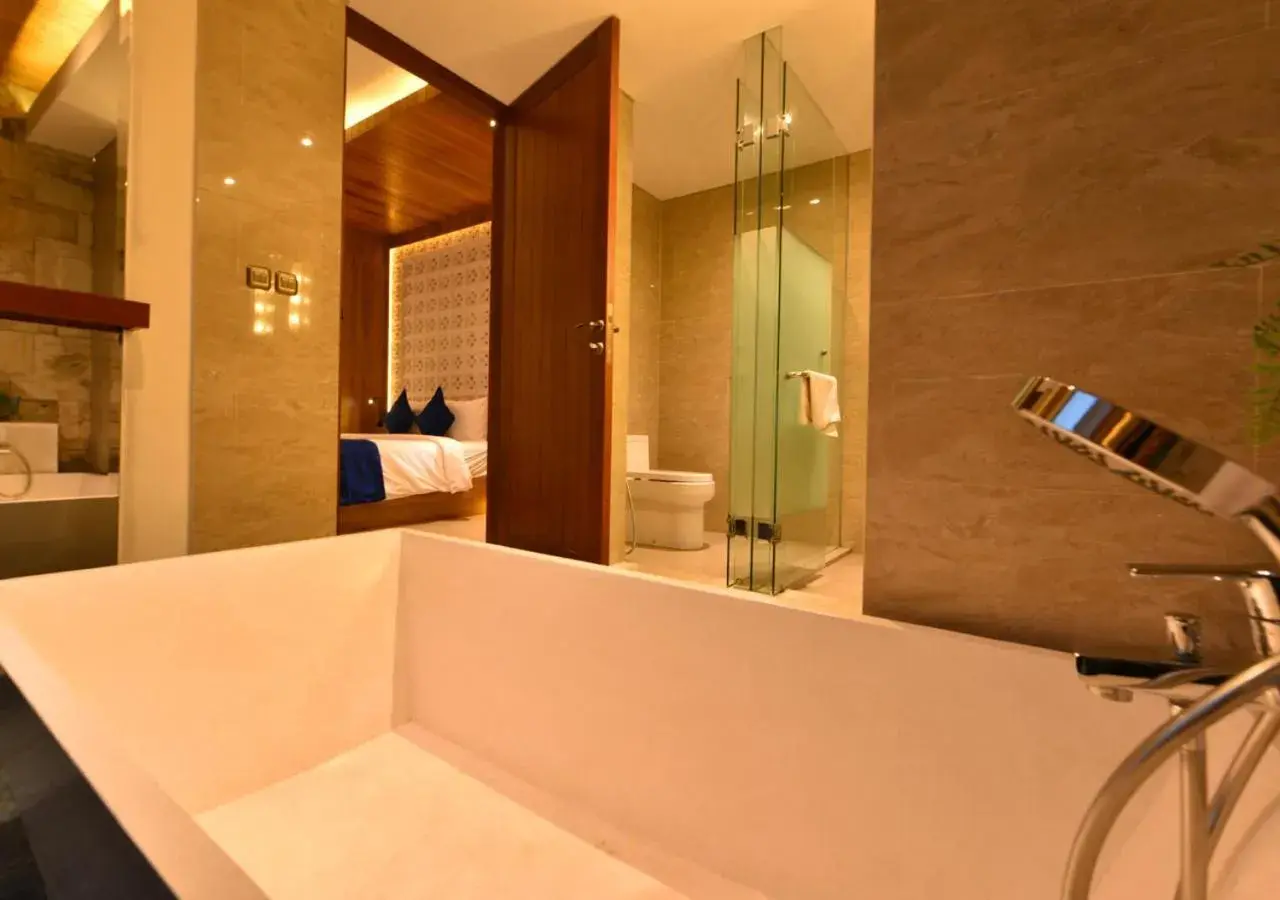 Bathroom in The Mavila Sanur Bathroom in The Mavila Sanur