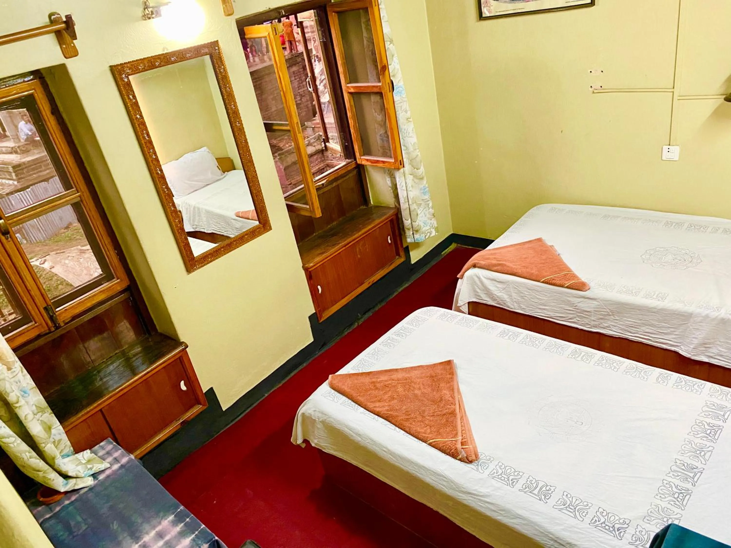 Photo of the whole room, Bed in Shiva Guest House