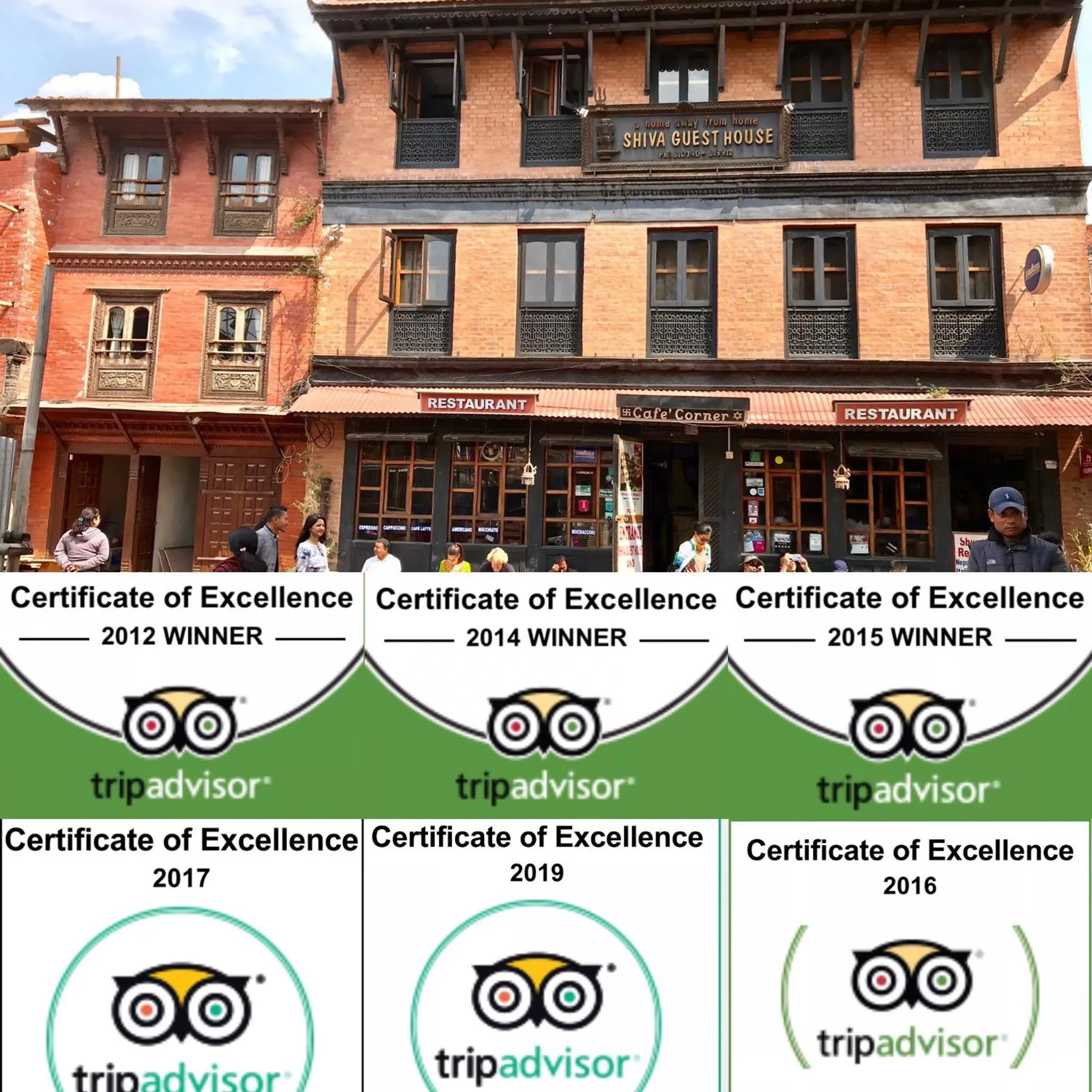 Certificate/Award in Shiva Guest House