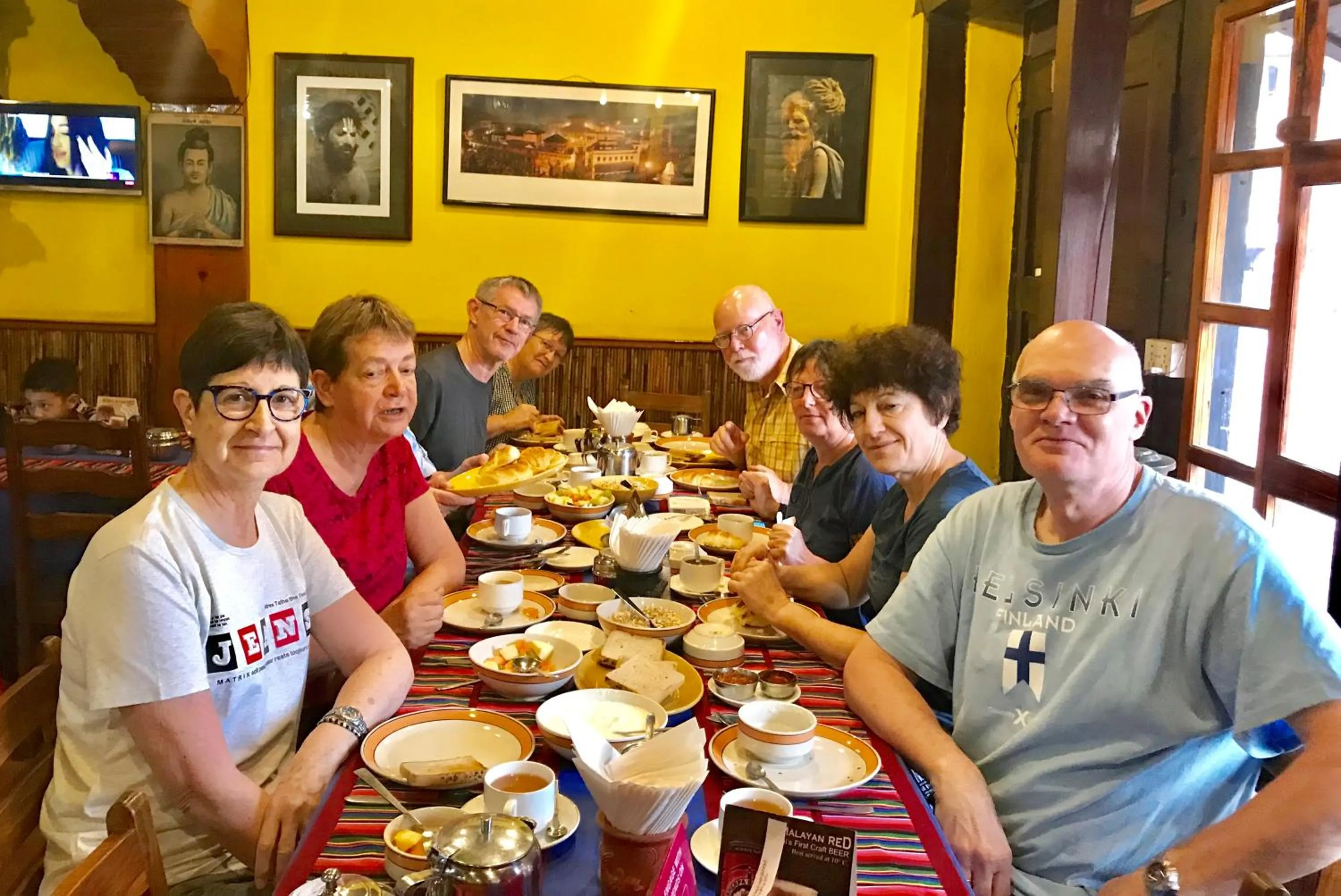 Food and drinks in Shiva Guest House