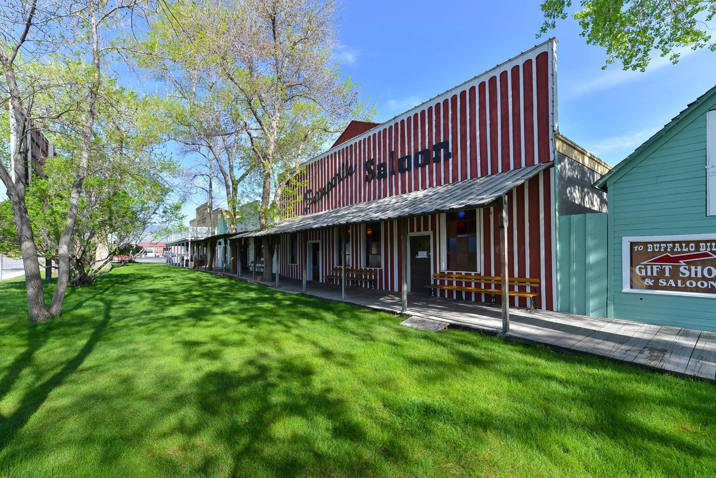 Facade/entrance in Buffalo Bill Cabin Village