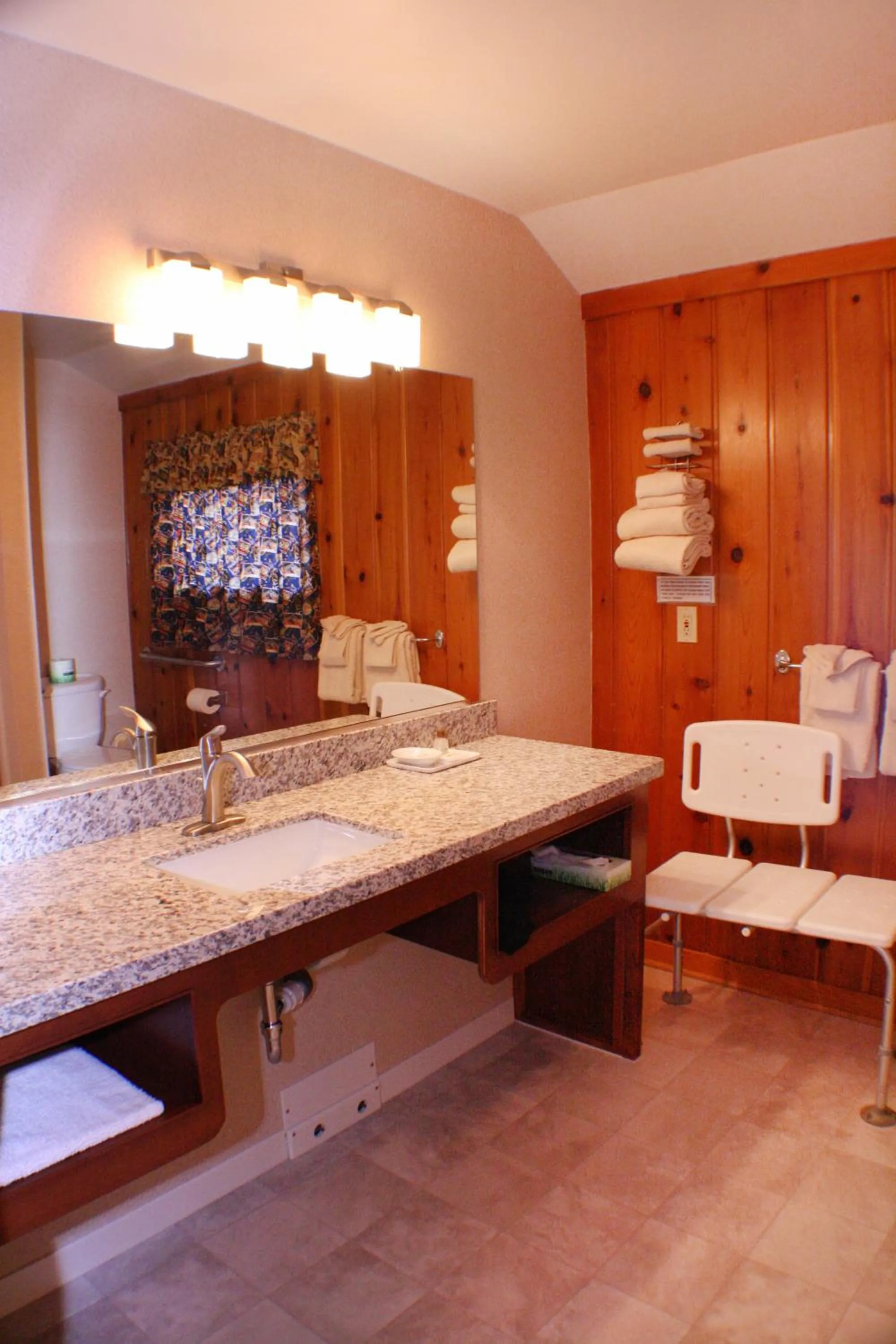 Bathroom in Buffalo Bill Cabin Village