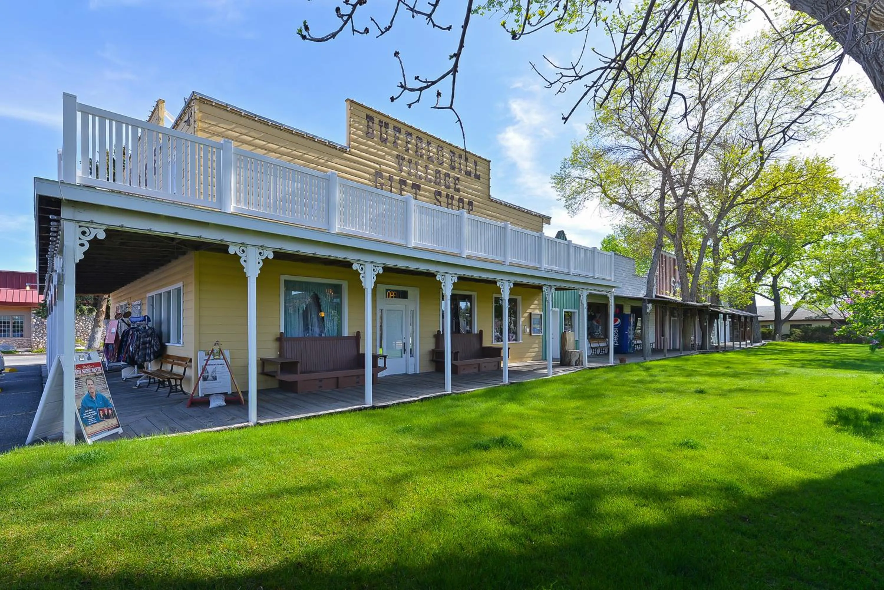 Facade/entrance in Buffalo Bill Cabin Village