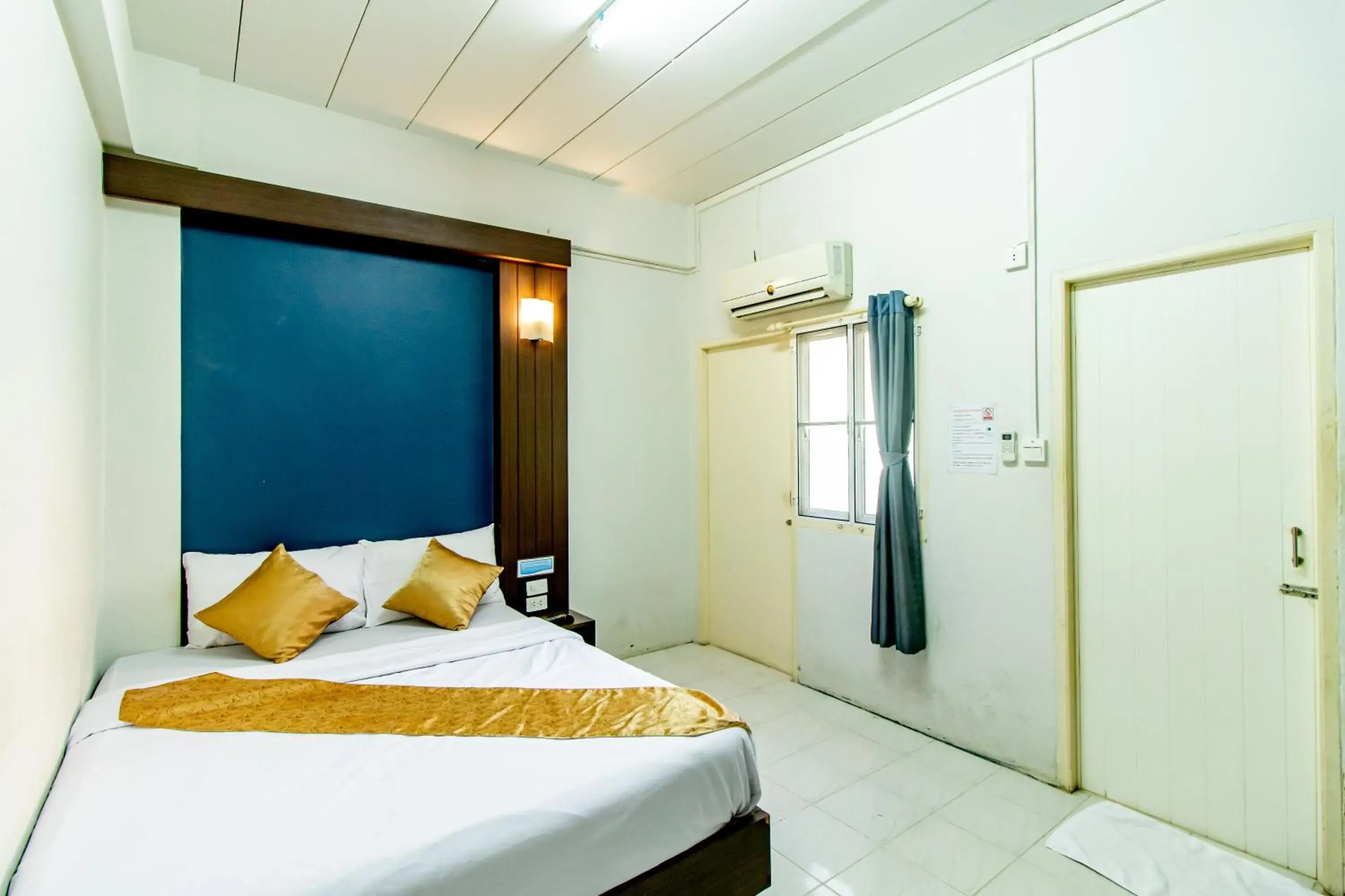 Bedroom, Bed in Riski Residence Bangkok-noi - Wasit Apartment Bedroom, Bed in Riski Residence Bangkok-noi - Wasit Apartment