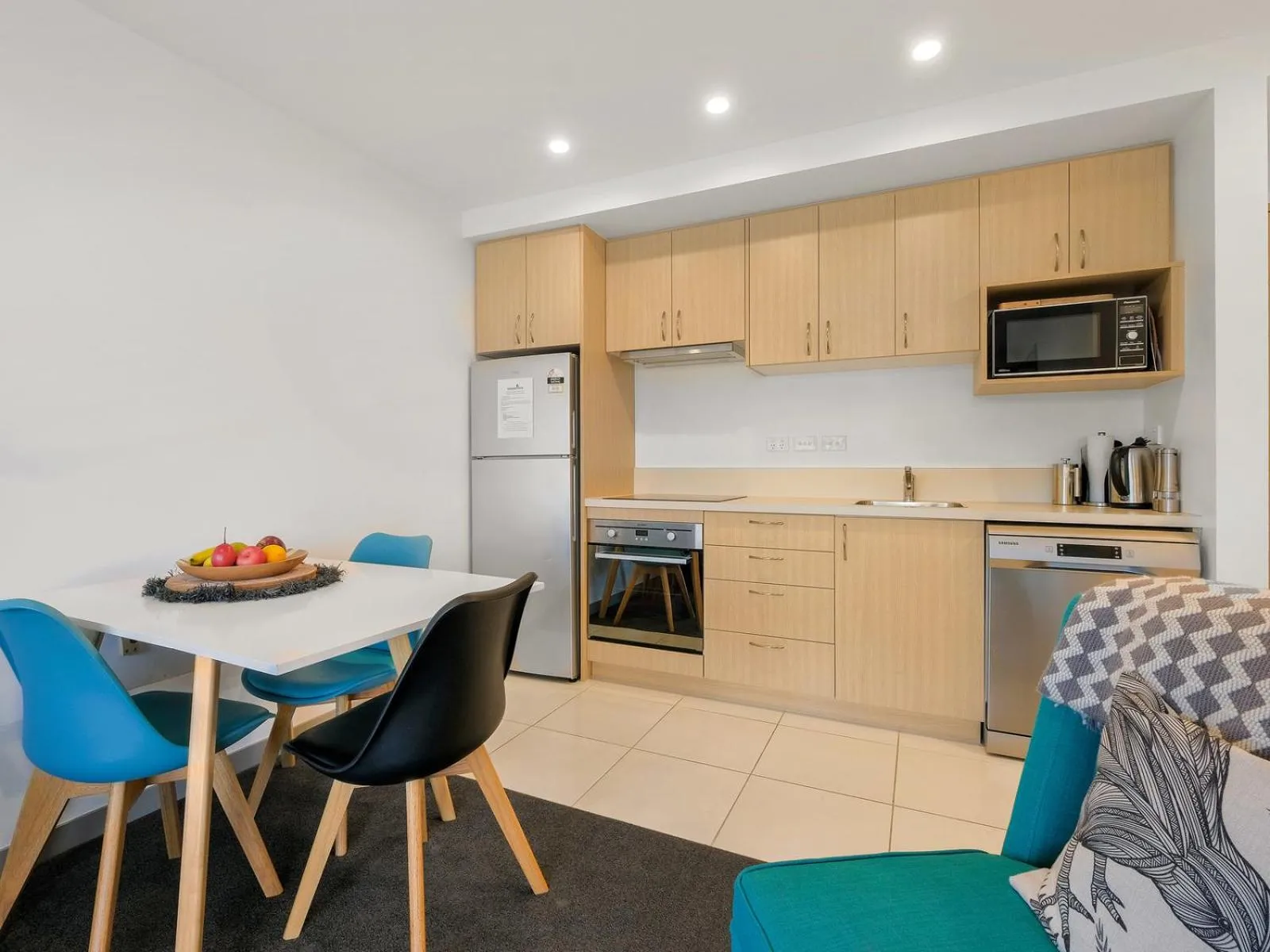 Kitchen or kitchenette in Residence du Lac by Staysouth