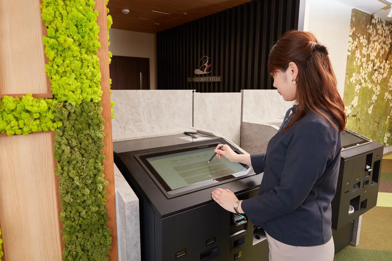 Lobby or reception in Rembrandt Style Gotemba Komakado