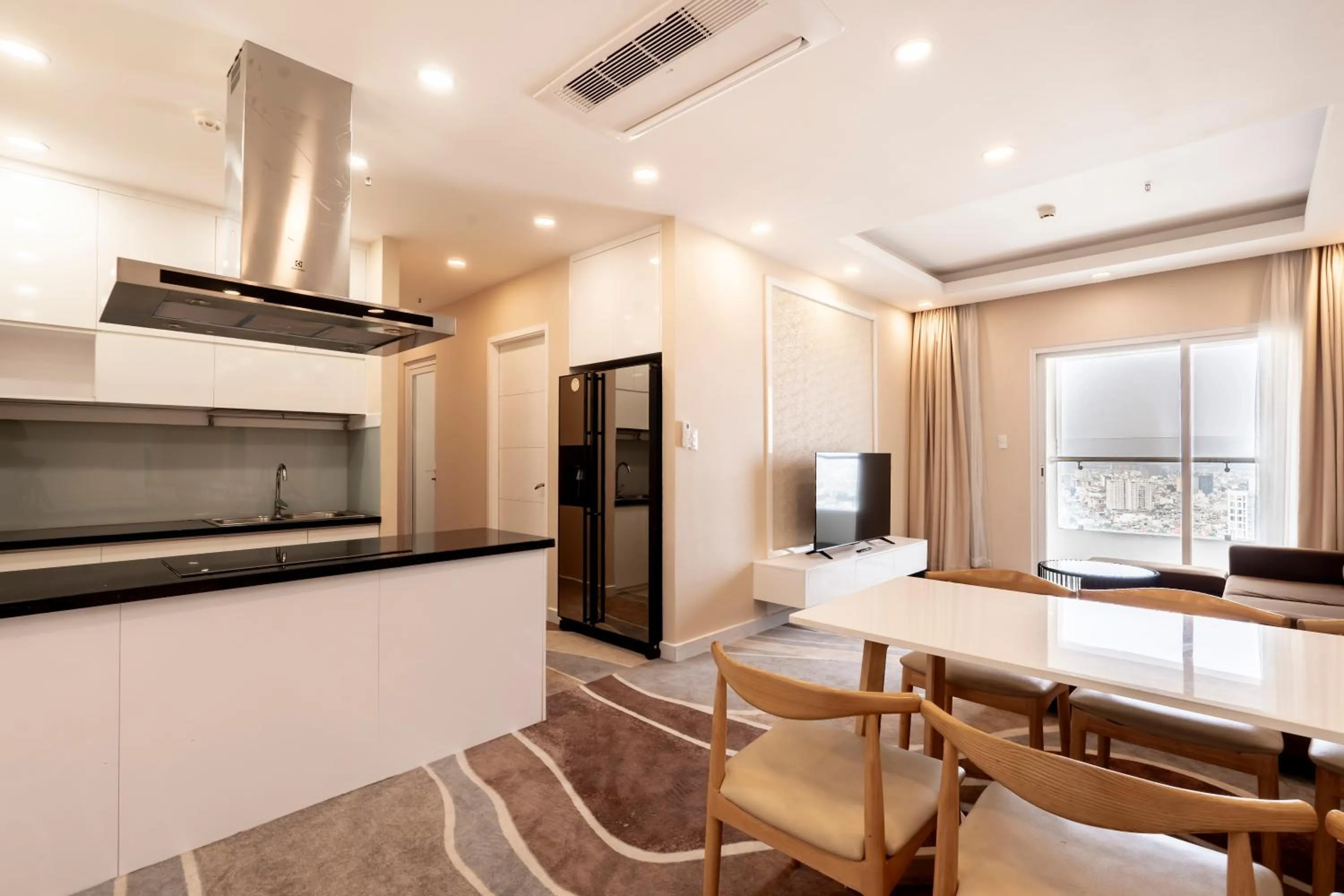 Living room in La Vela Saigon Hotel